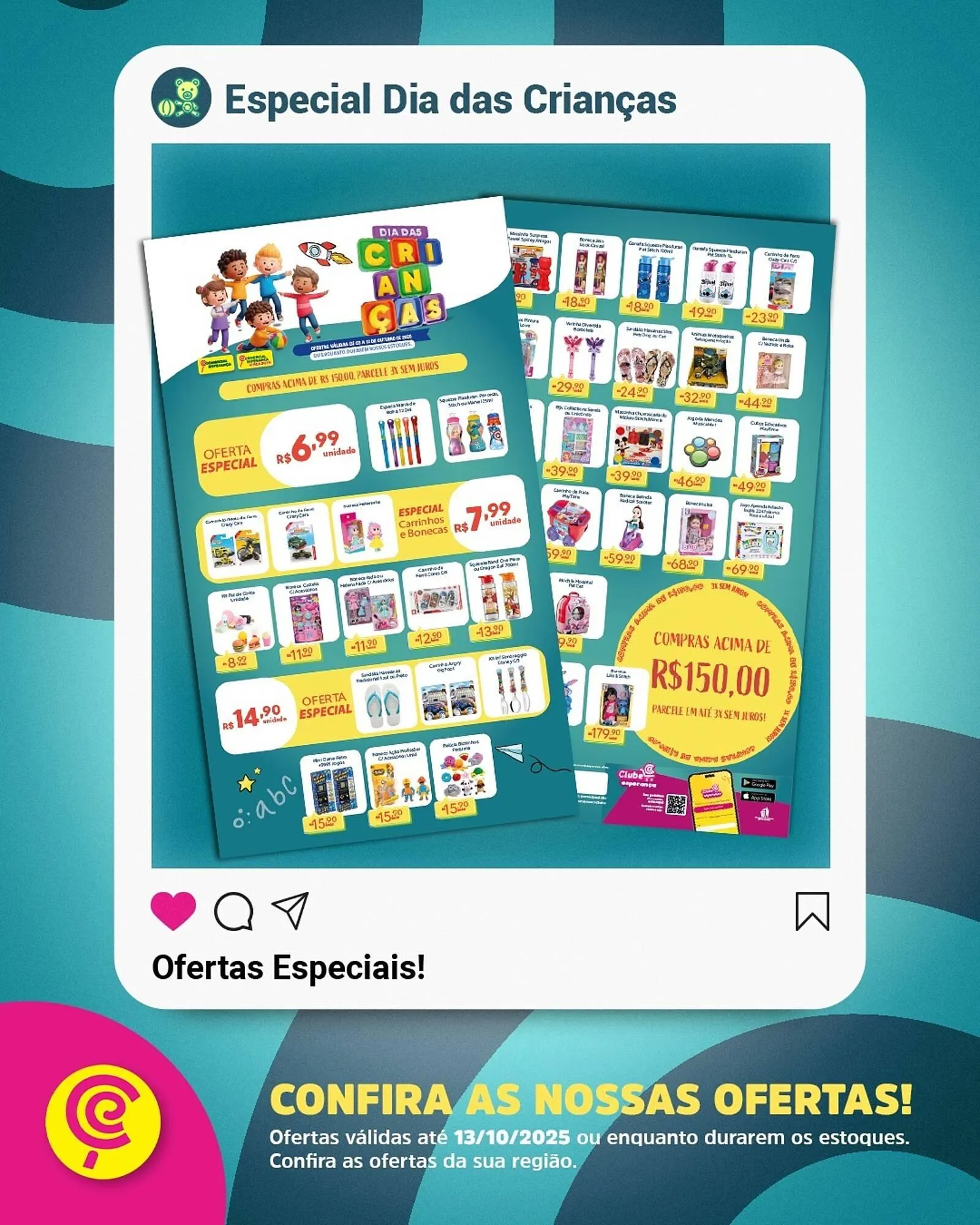 Encarte de Folheto Comercial Esperança 3 de outubro até 13 de outubro 2025 - Pagina 1