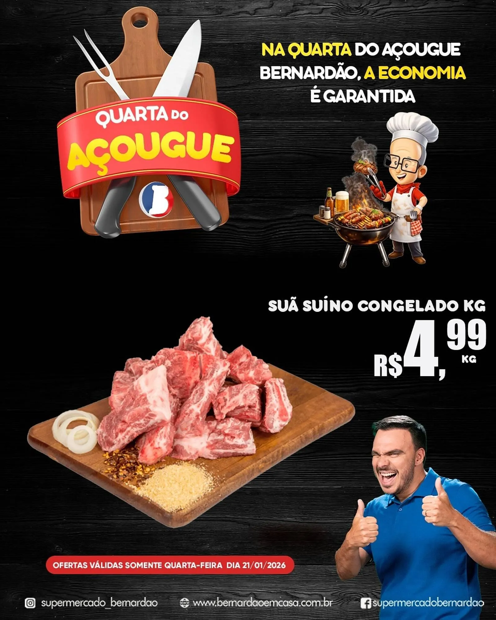 Encarte de Catálogo Supermercado Bernardão 21 de janeiro até 21 de janeiro 2026 - Pagina 4