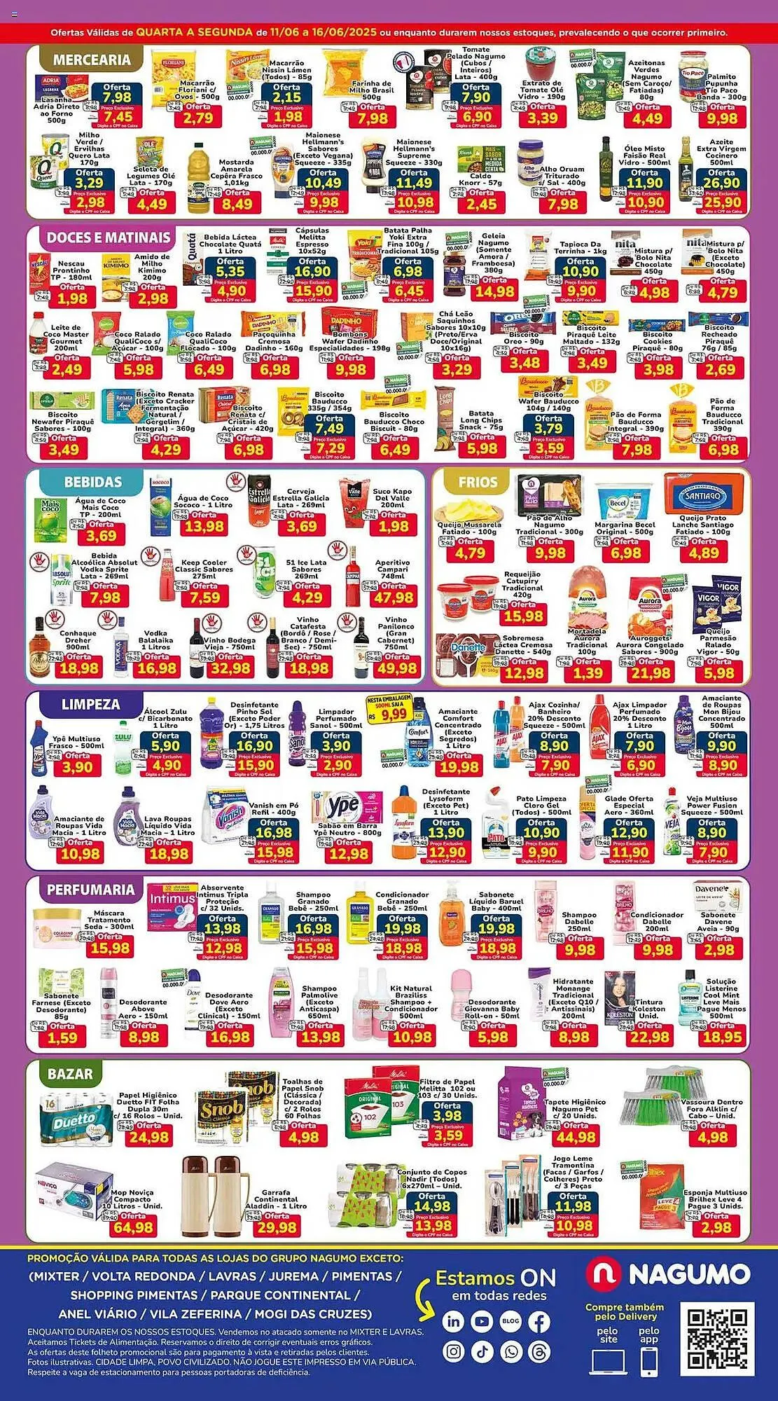 Encarte de Catálogo Nagumo 11 de junho até 17 de junho 2025 - Pagina 2
