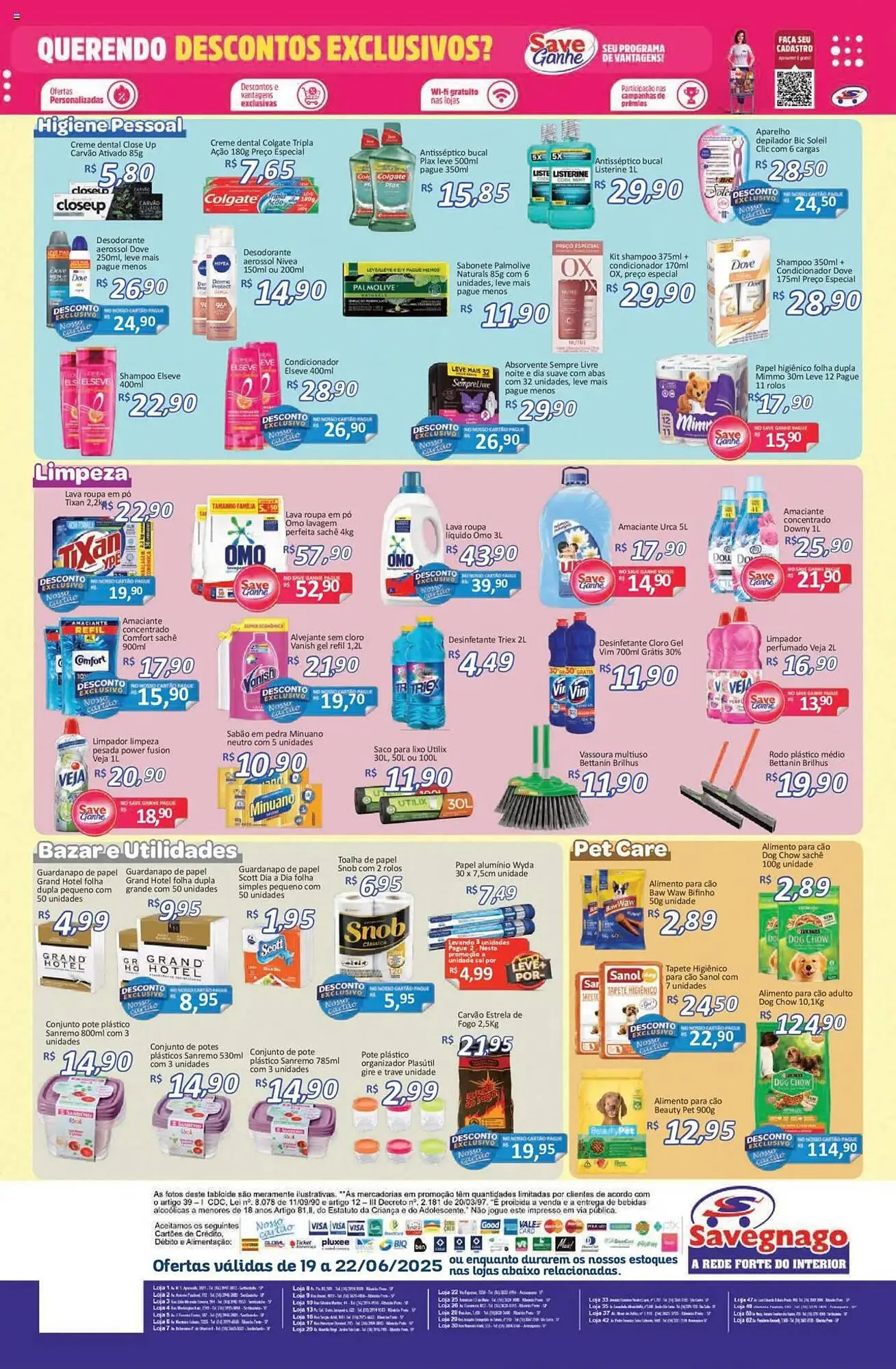 Encarte de Catálogo Supermercados Savegnago 19 de junho até 23 de junho 2025 - Pagina 4