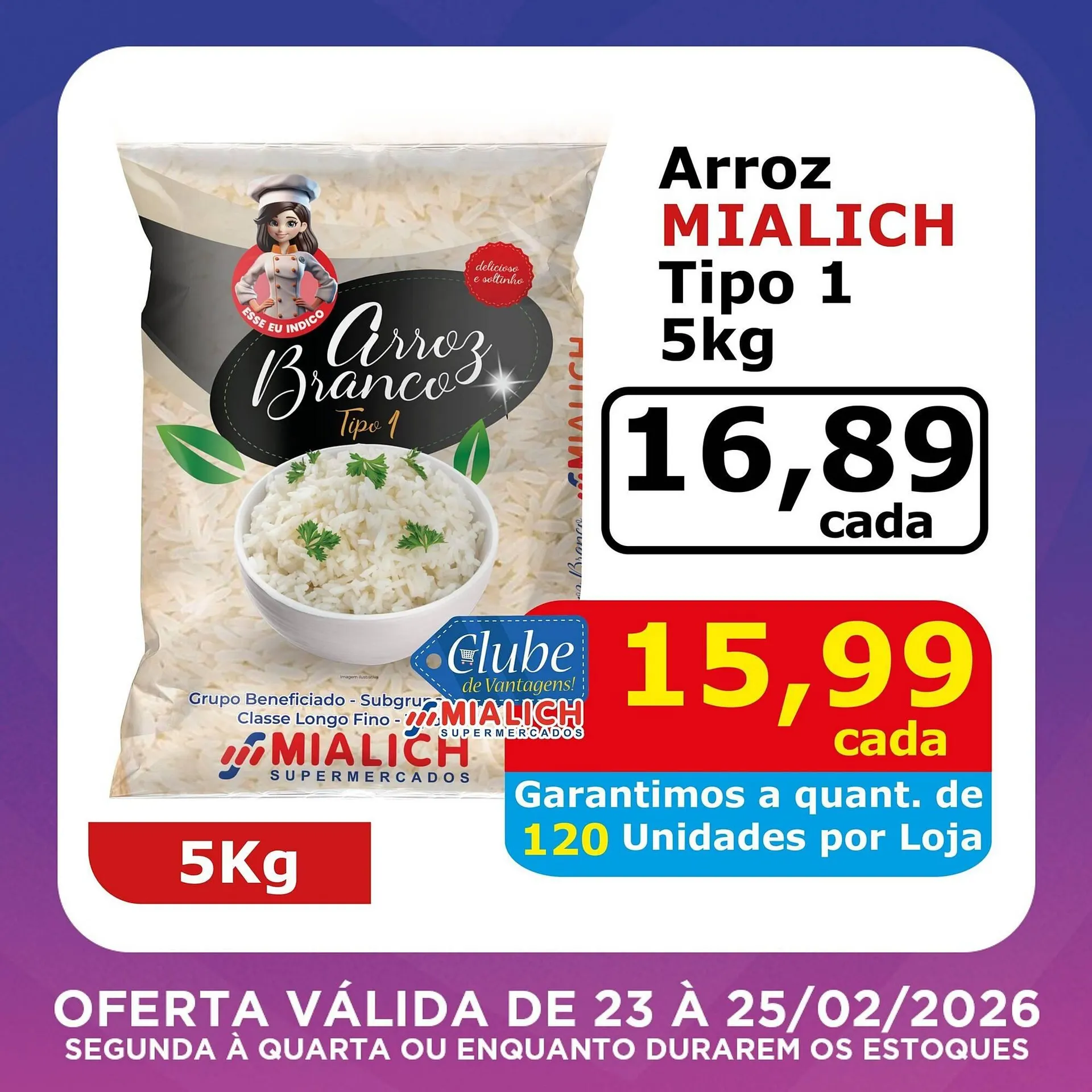 Encarte de Catálogo Mialich Supermercados 23 de fevereiro até 25 de fevereiro 2026 - Pagina 4