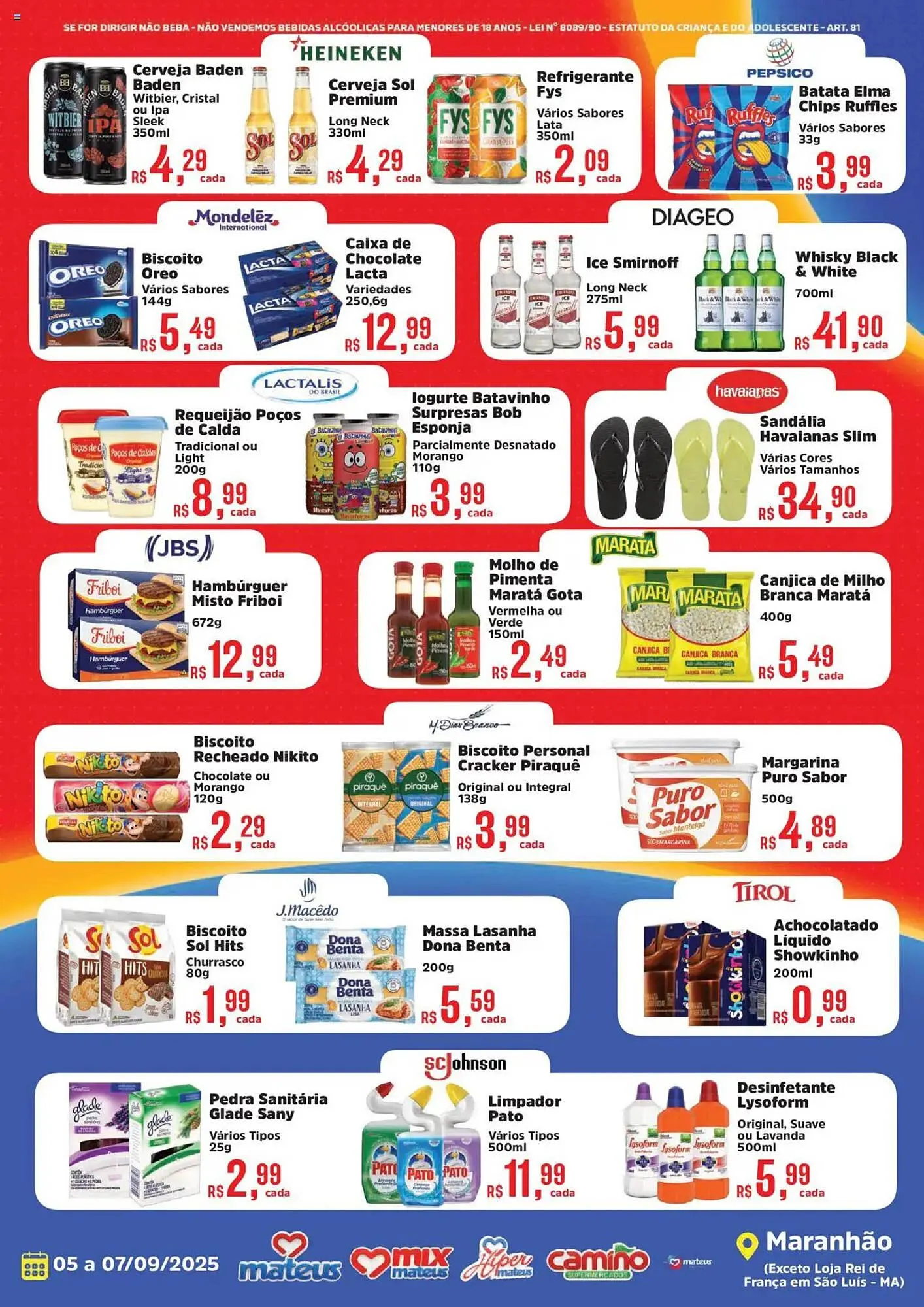 Encarte de Catálogo Supermercados Mateus 5 de setembro até 7 de setembro 2025 - Pagina 2