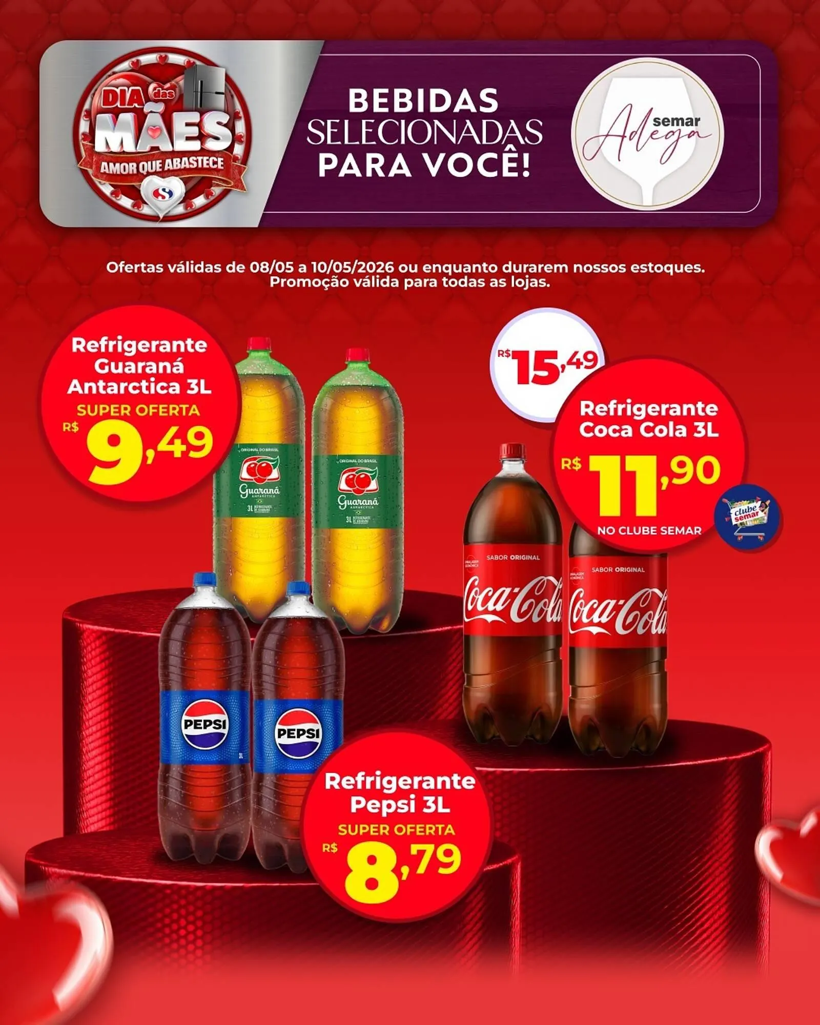 Encarte de Folheto Semar Supermercado 8 de maio até 10 de maio 2026 - Pagina 4