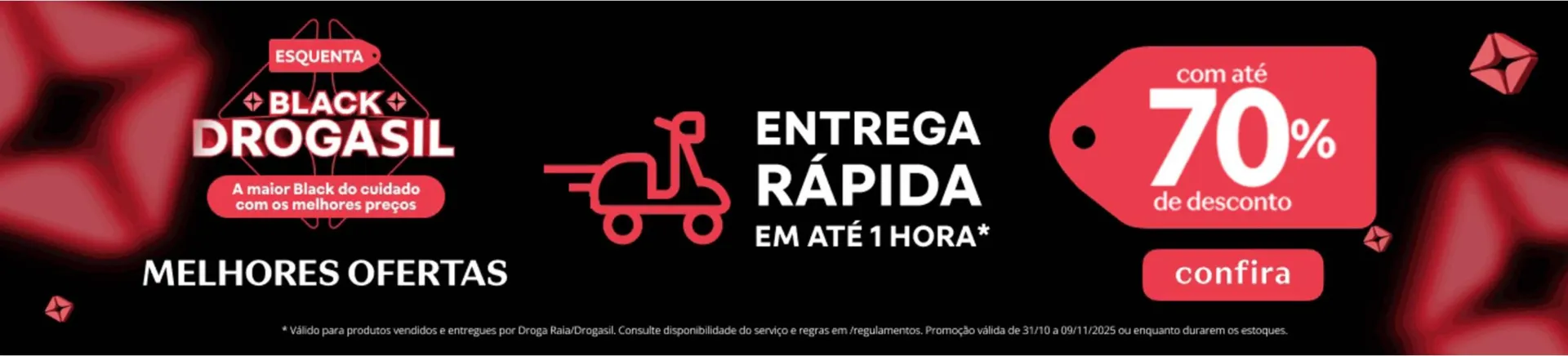 Encarte de Encarte Drogasil 31 de outubro até 9 de novembro 2025 - Pagina 1