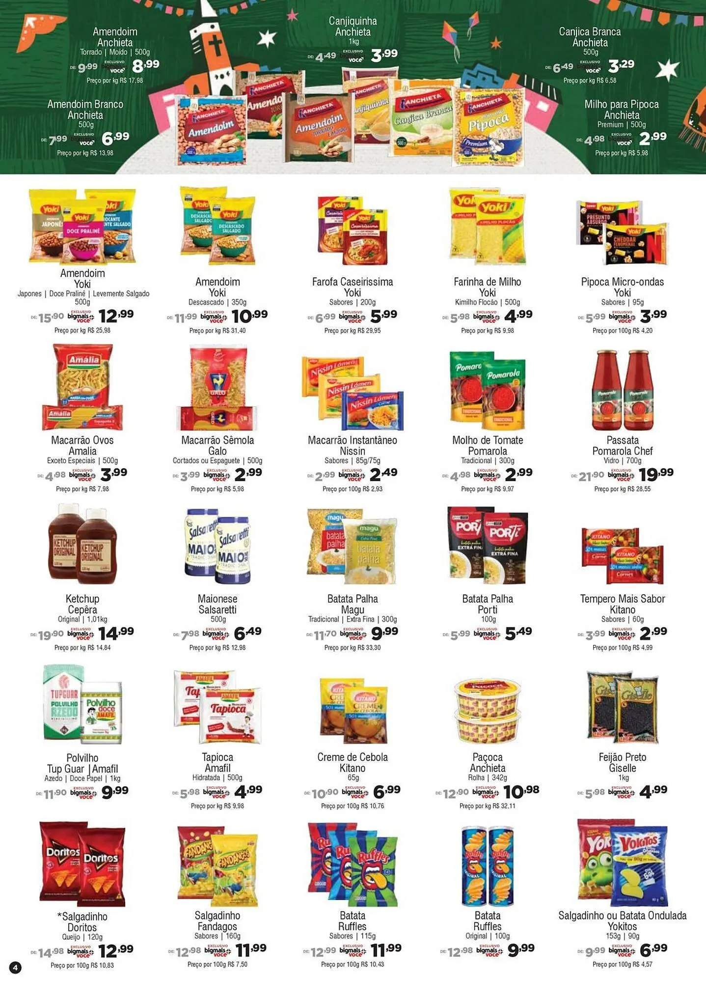 Encarte de Catálogo Big Mais Supermercados 4 de junho até 17 de junho 2025 - Pagina 4