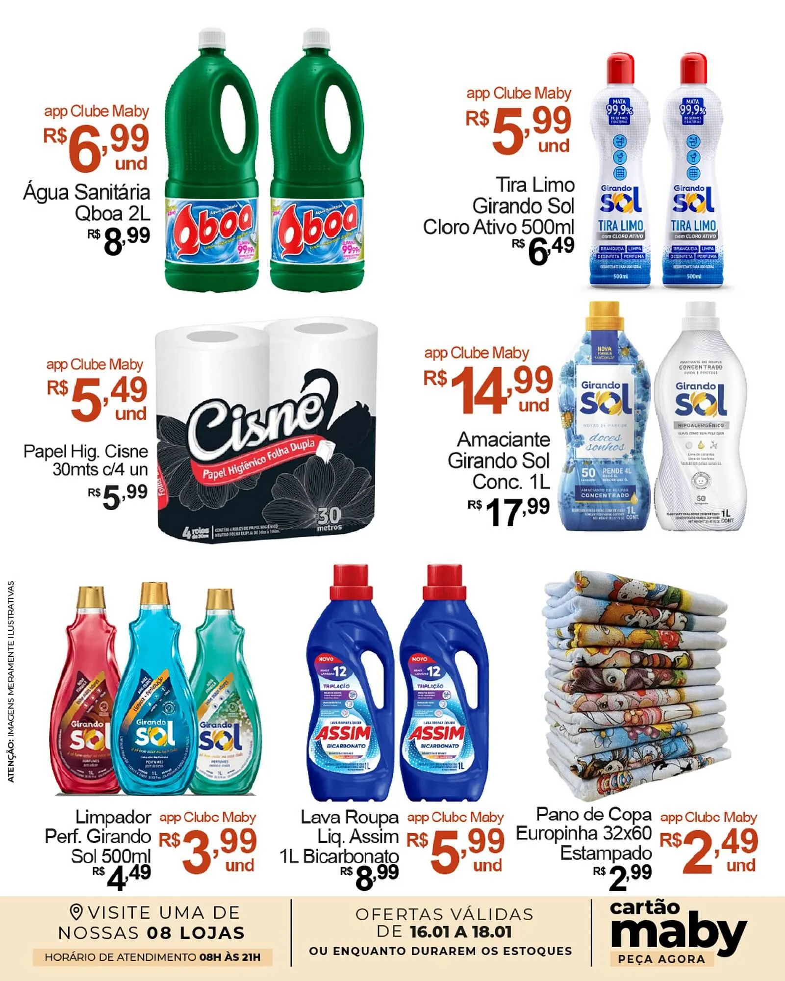 Encarte de Catálogo Maby Supermercados 16 de janeiro até 18 de janeiro 2026 - Pagina 3
