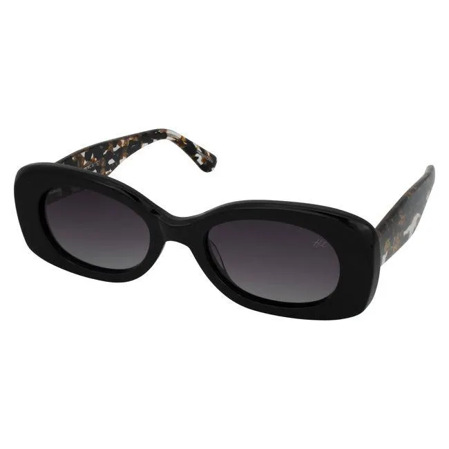 Óculos de sol Hit, modelo 1 4105, cor Preto Marmorizado, tamanho 52