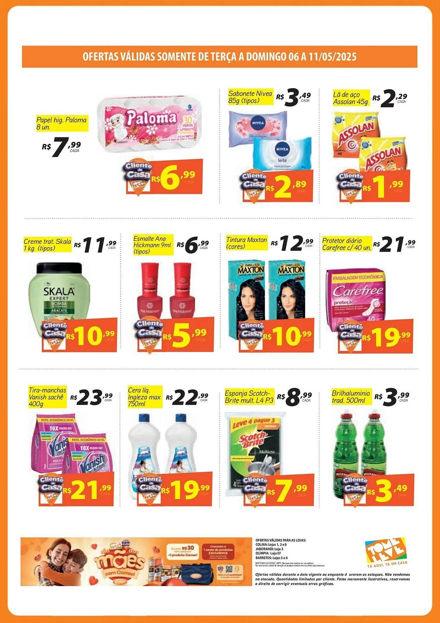 Encarte de Catálogo Tome Leve 7 de maio até 11 de maio 2025 - Pagina 4