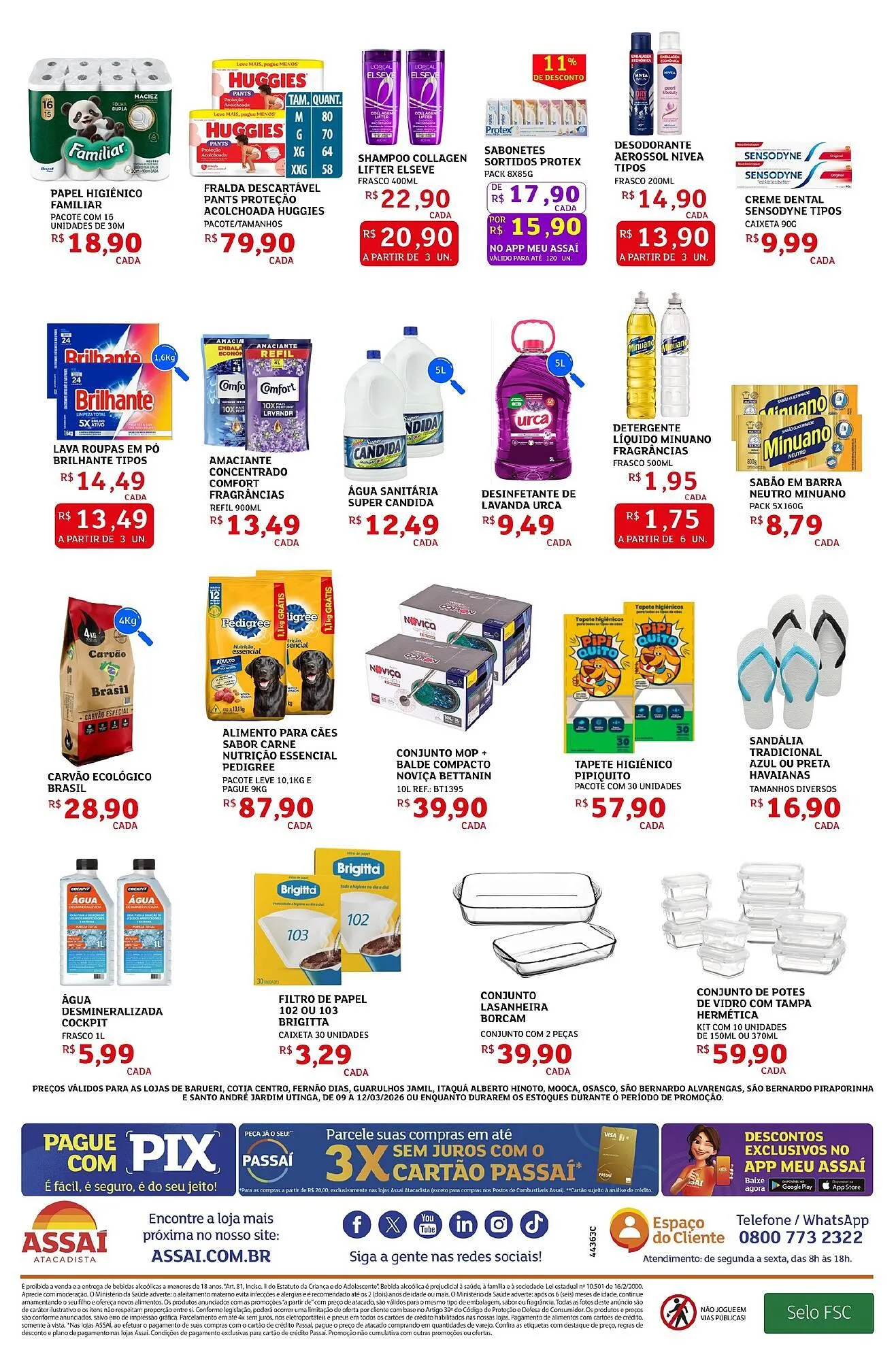 Encarte de Encarte Assaí Atacadista 9 de março até 12 de março 2026 - Pagina 4
