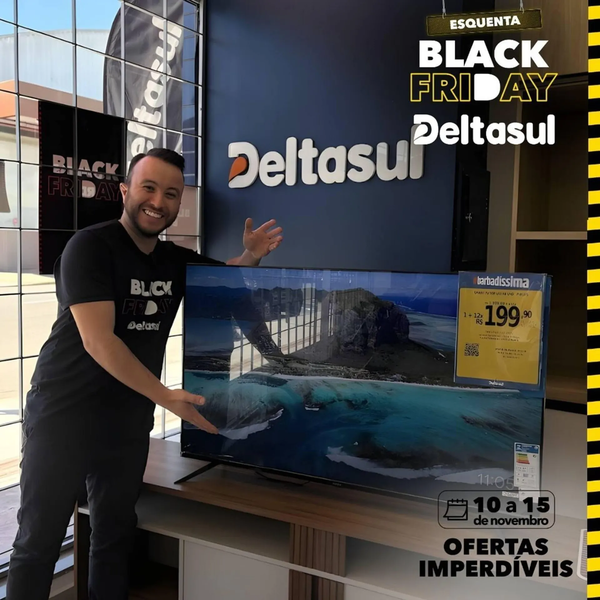 Encarte de Folheto Deltasul 10 de novembro até 15 de novembro 2025 - Pagina 1