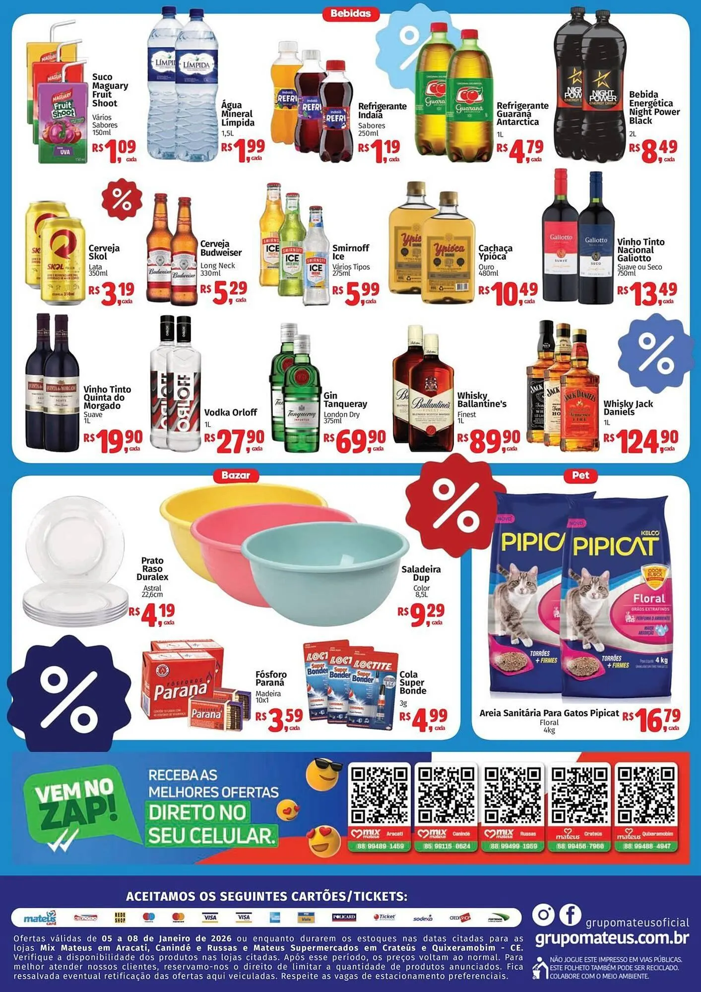 Encarte de Catálogo Supermercados Mateus 5 de janeiro até 8 de janeiro 2026 - Pagina 4