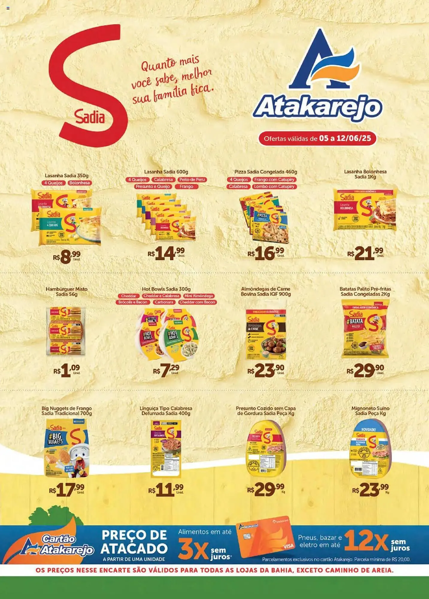 Encarte de Catálogo Atakarejo 5 de junho até 13 de junho 2025 - Pagina 1