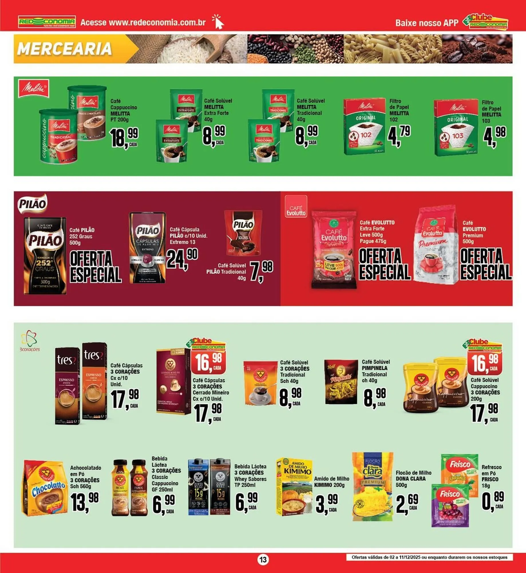 Encarte de Encarte Rede Economia 4 de dezembro até 11 de dezembro 2025 - Pagina 13