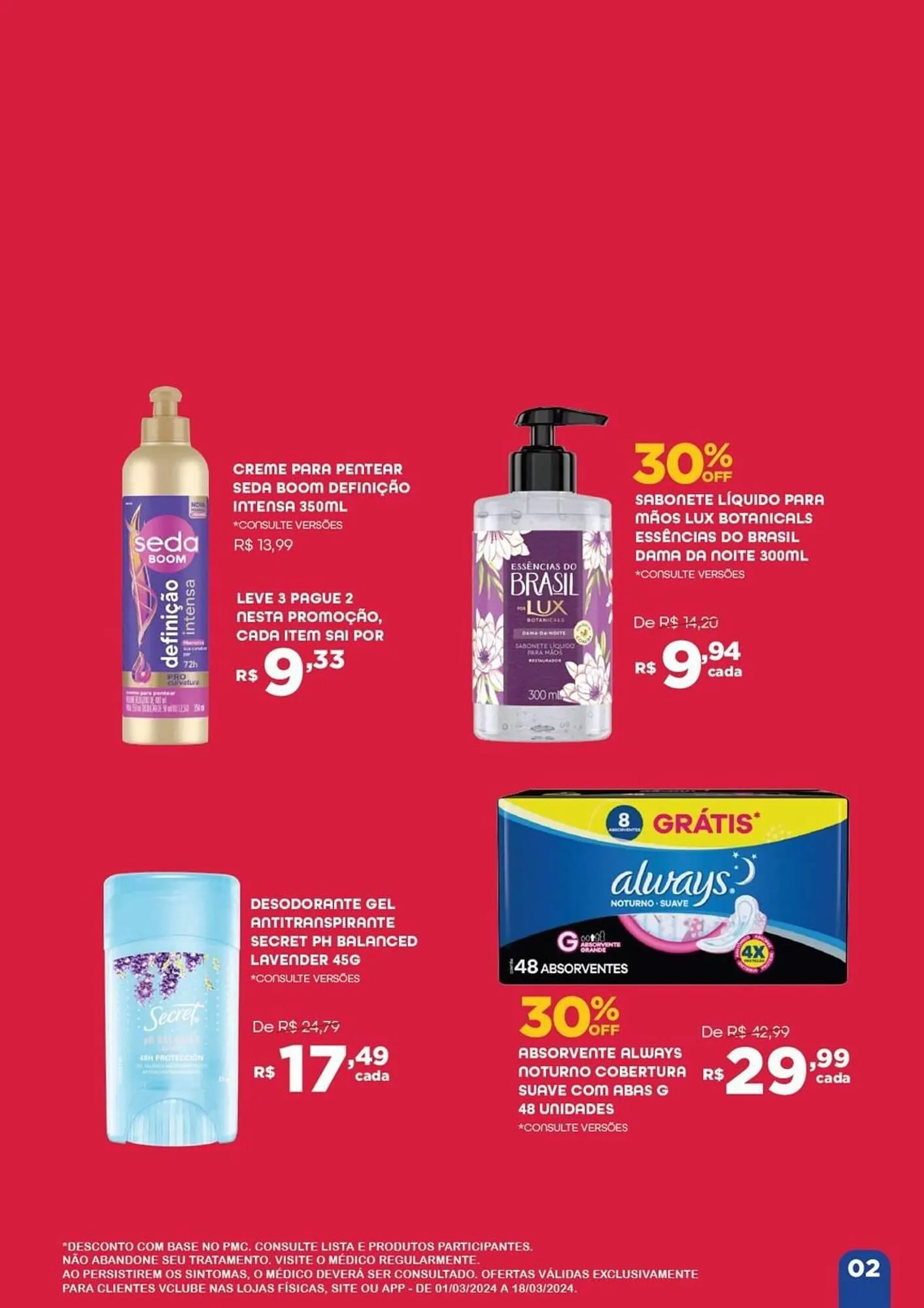 Encarte de Catálogo Drogaria Venancio 5 de março até 18 de março 2024 - Pagina 2