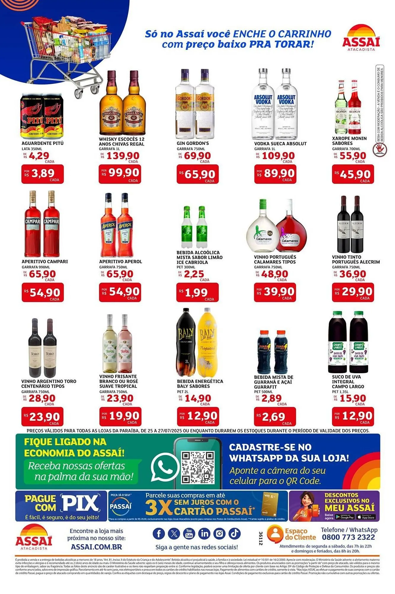 Encarte de Catálogo Assaí Atacadista 25 de julho até 27 de julho 2025 - Pagina 2