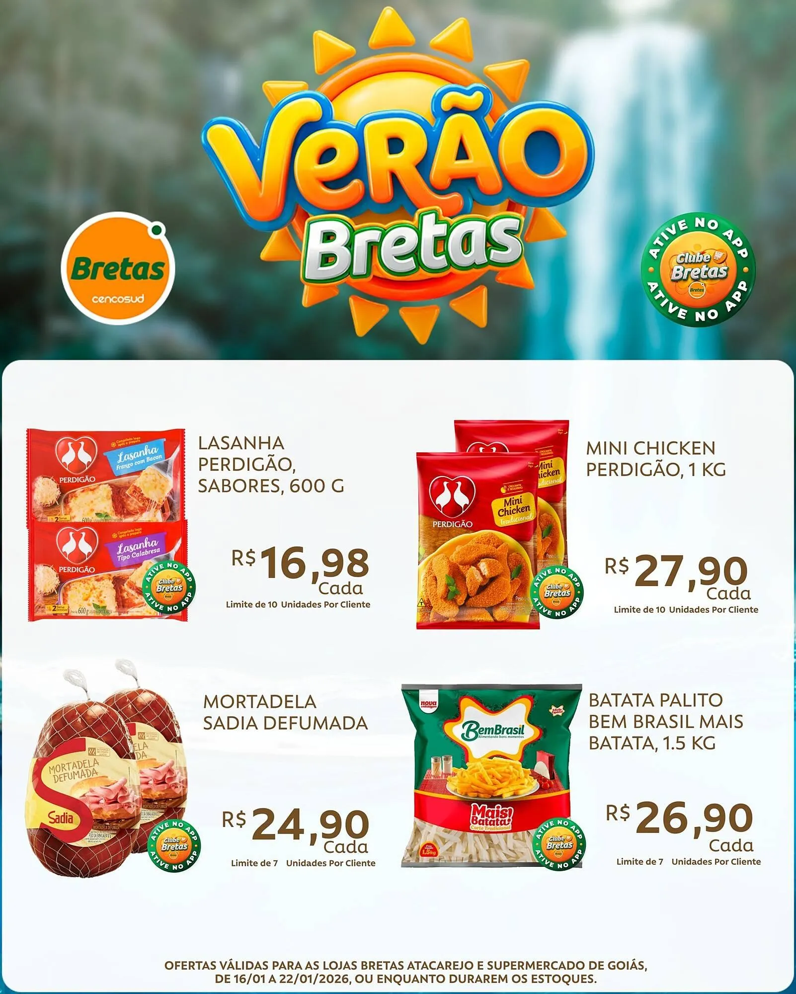 Encarte de Catálogo Supermercados Bretas 16 de janeiro até 22 de janeiro 2026 - Pagina 2