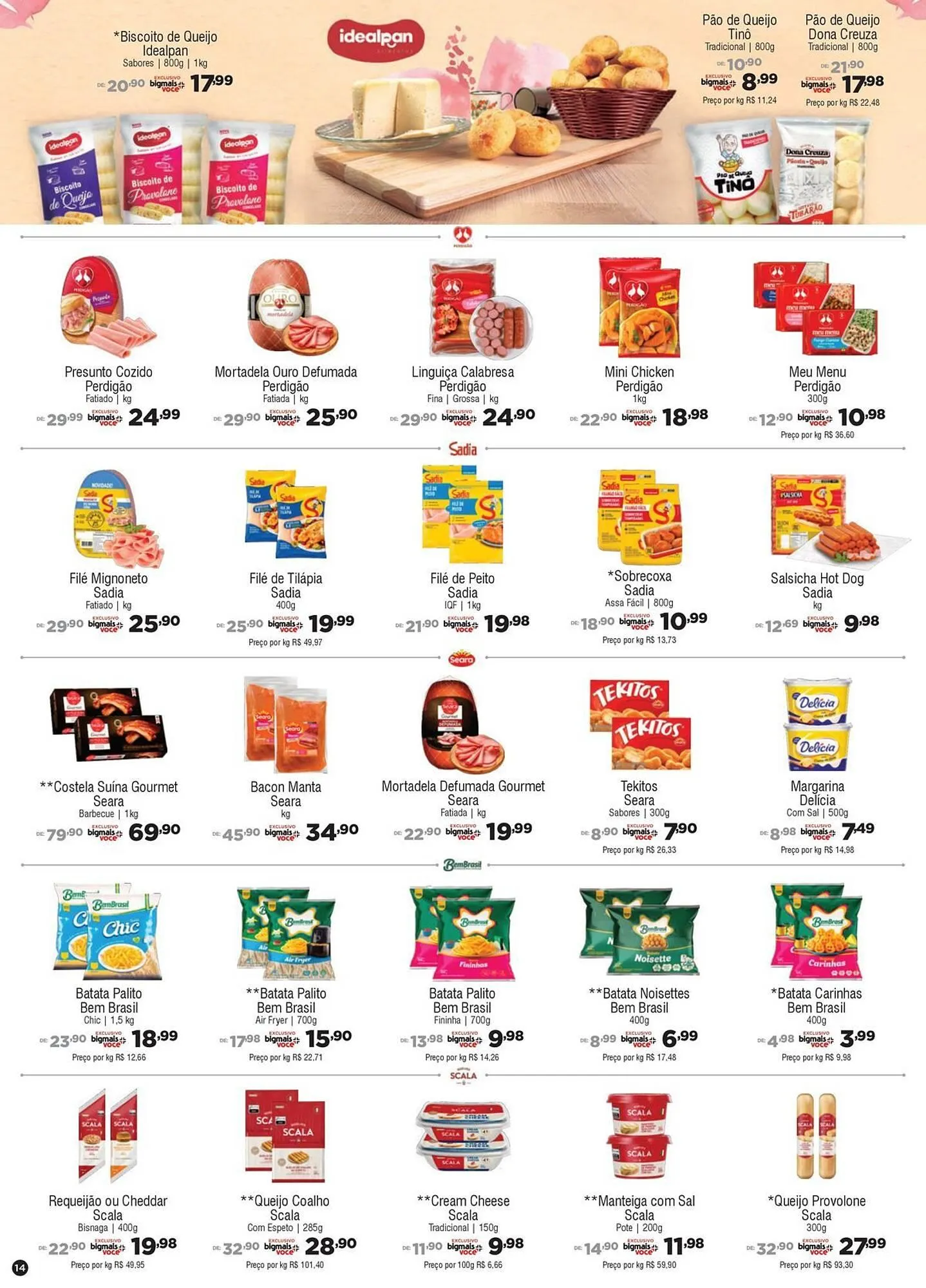 Encarte de Catálogo Big Mais Supermercados 30 de outubro até 18 de novembro 2025 - Pagina 14