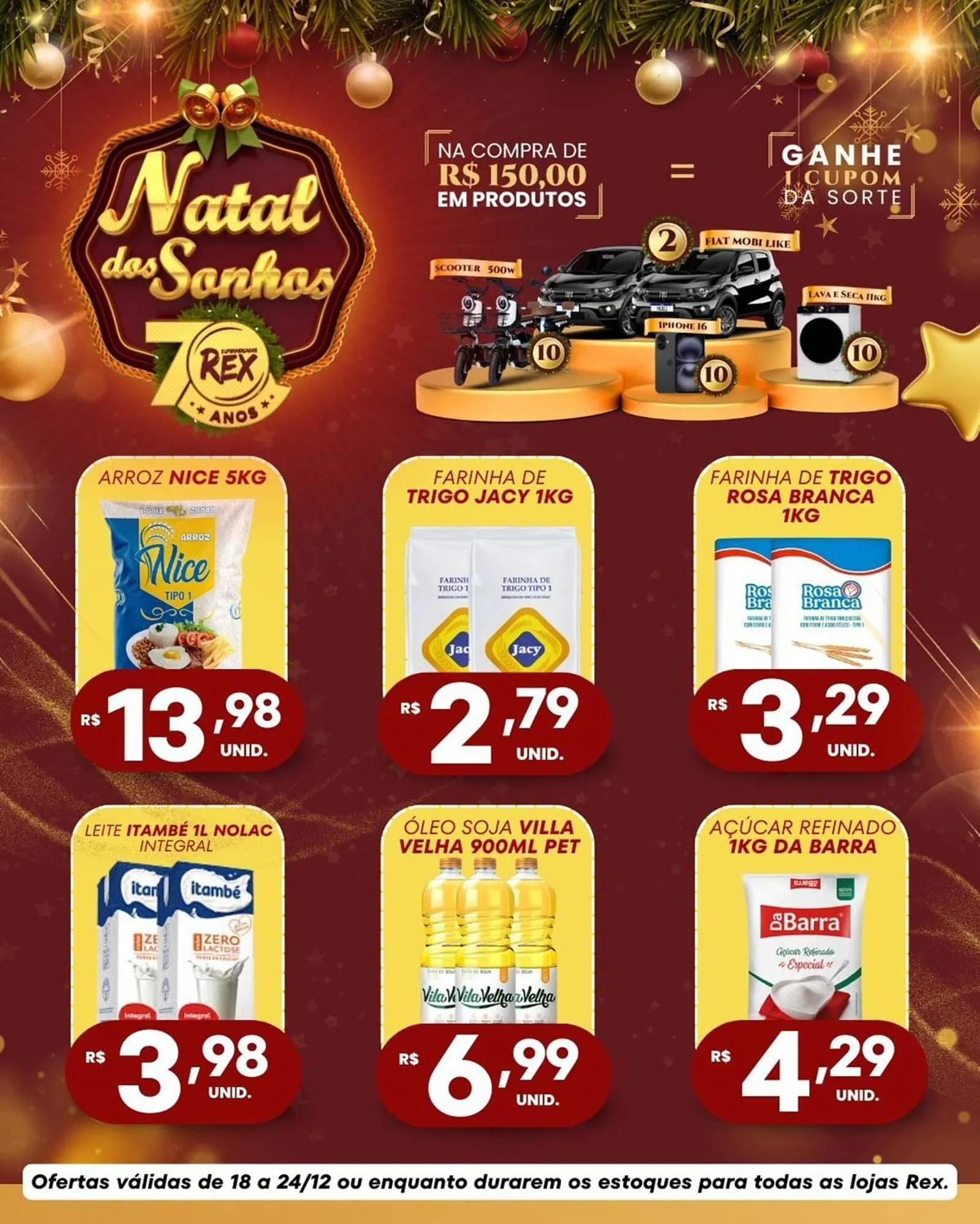 Encarte de Catálogo Supermercados Rex 19 de dezembro até 24 de dezembro 2025 - Pagina 8