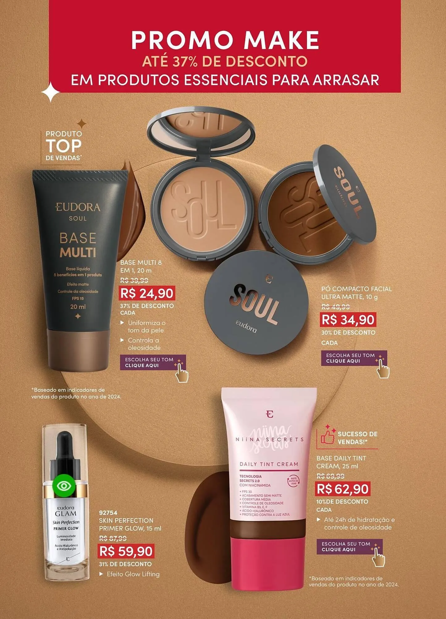 Encarte de Catálogo Eudora 8 de outubro até 8 de novembro 2025 - Pagina 10