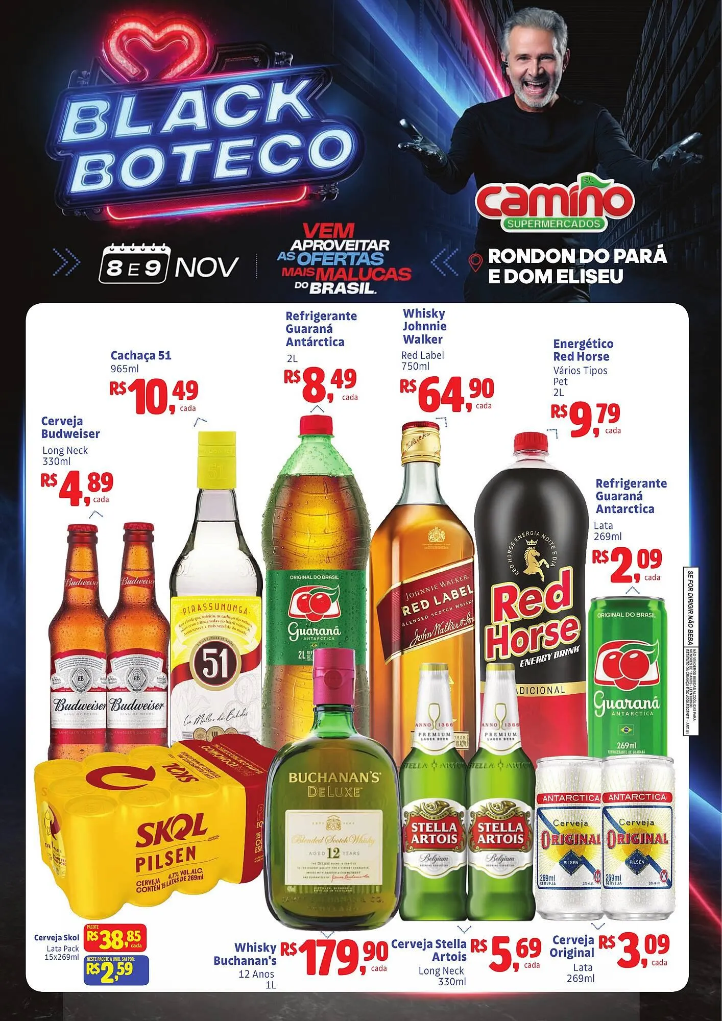 Encarte de Catálogo Camiño supermercados 7 de novembro até 9 de novembro 2025 - Pagina 1