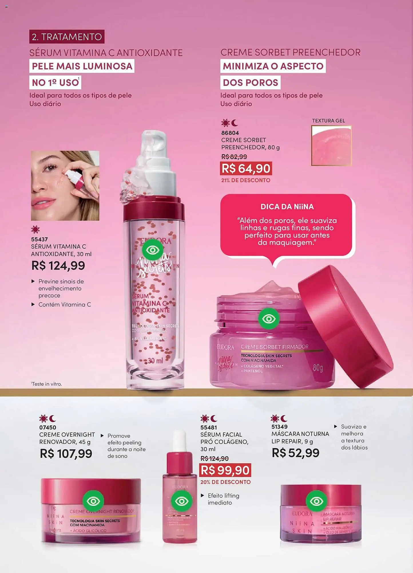 Encarte de Catálogo Eudora 17 de dezembro até 9 de janeiro 2026 - Pagina 107