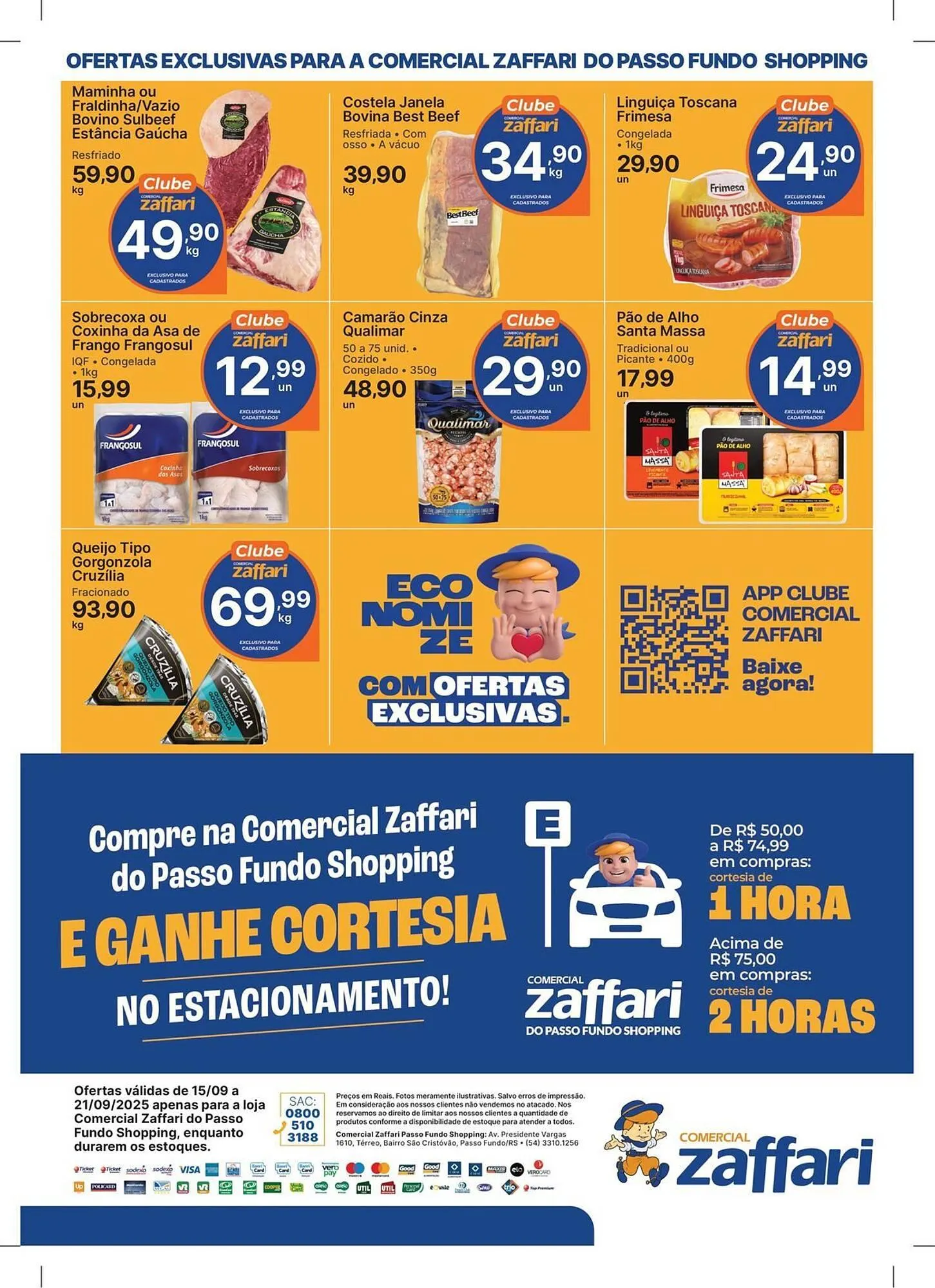 Encarte de Encarte Comercial Zaffari 17 de setembro até 21 de setembro 2025 - Pagina 2