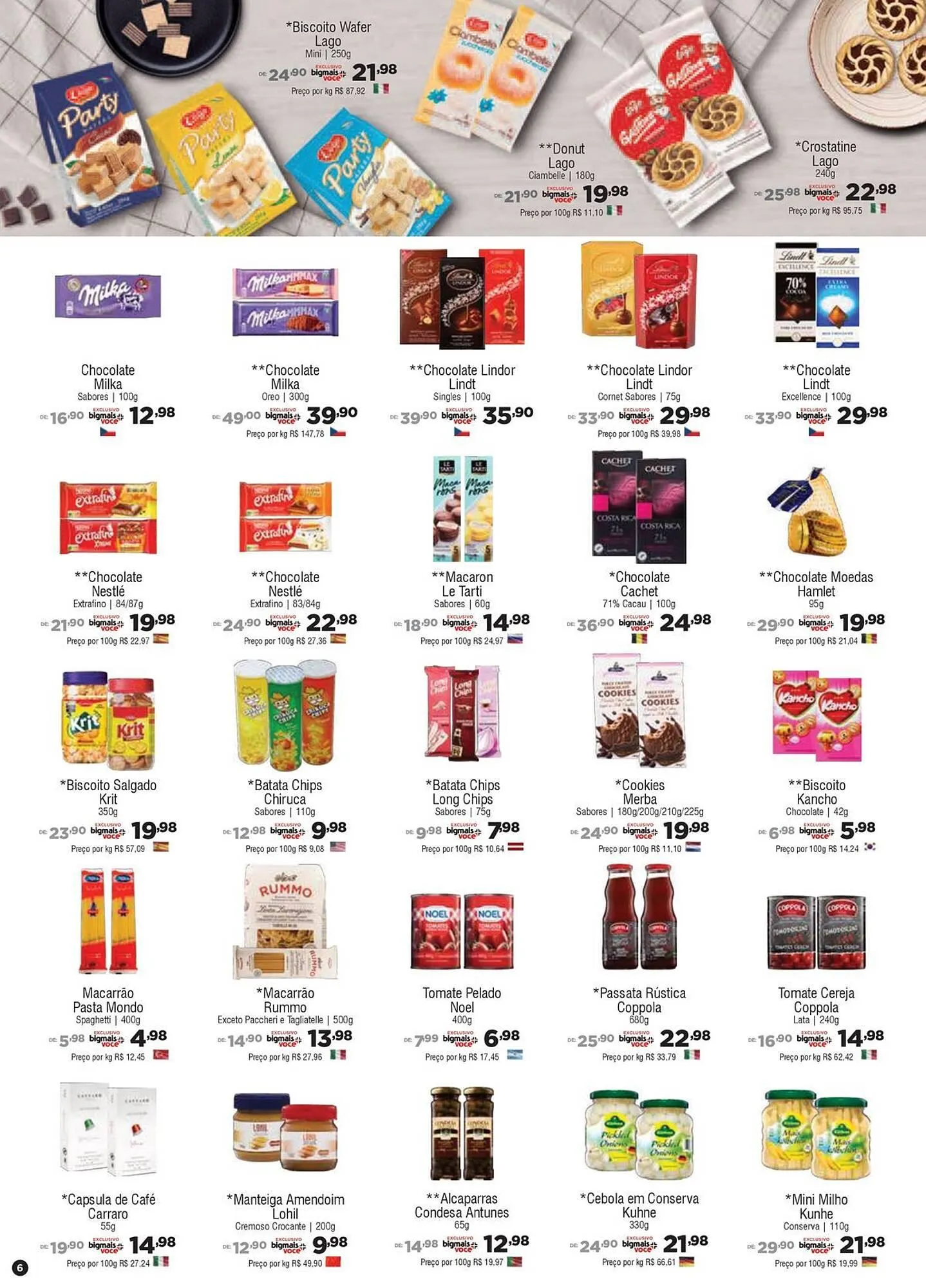 Encarte de Catálogo Big Mais Supermercados 25 de agosto até 7 de dezembro 2025 - Pagina 6