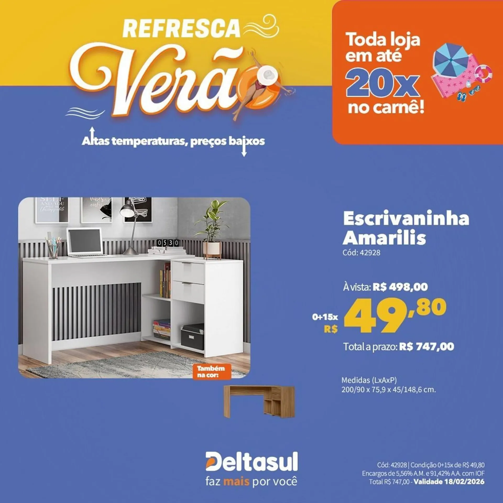 Encarte de Folheto Deltasul 10 de fevereiro até 18 de fevereiro 2026 - Pagina 4