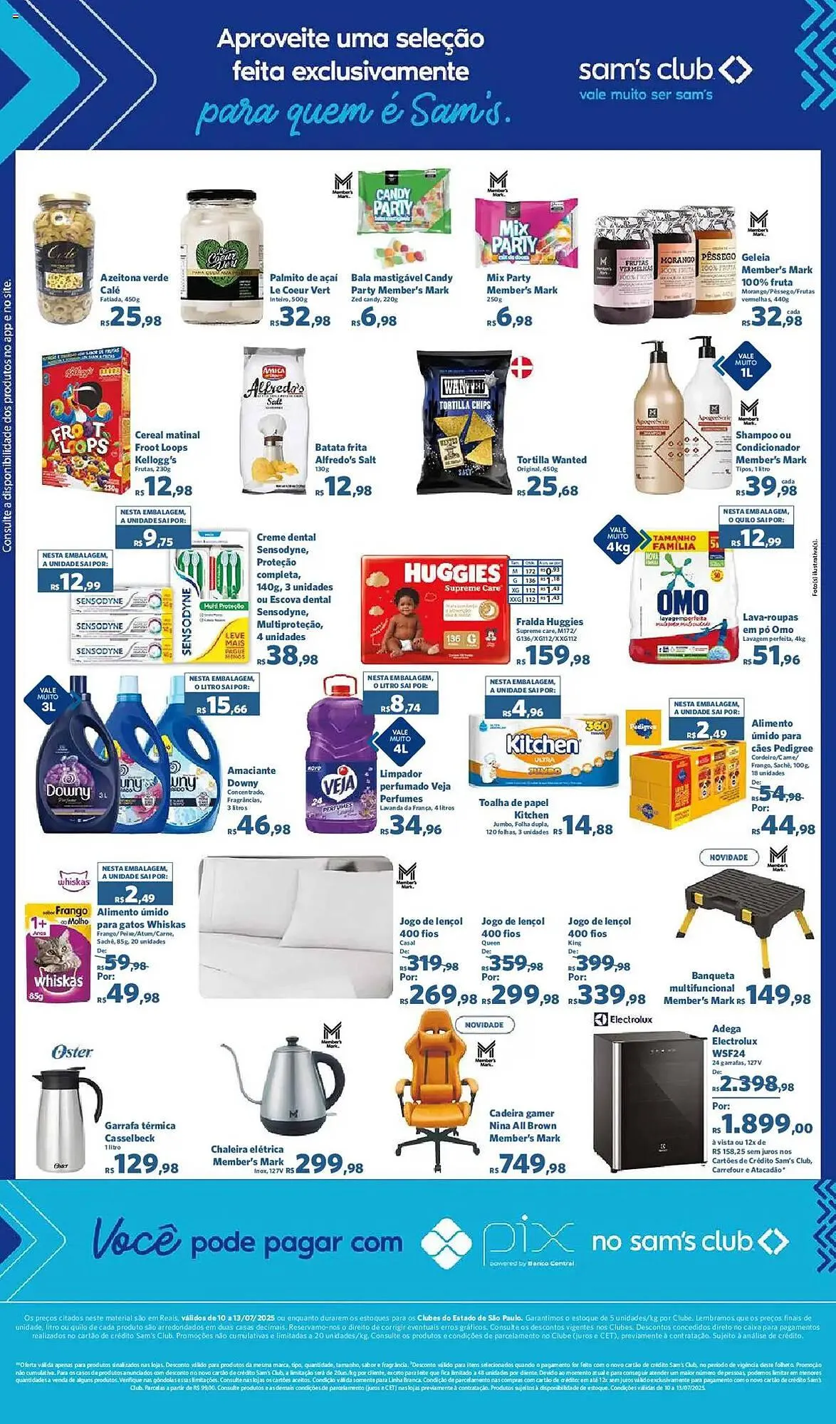 Encarte de Catálogo Sam's Club 10 de julho até 14 de julho 2025 - Pagina 2