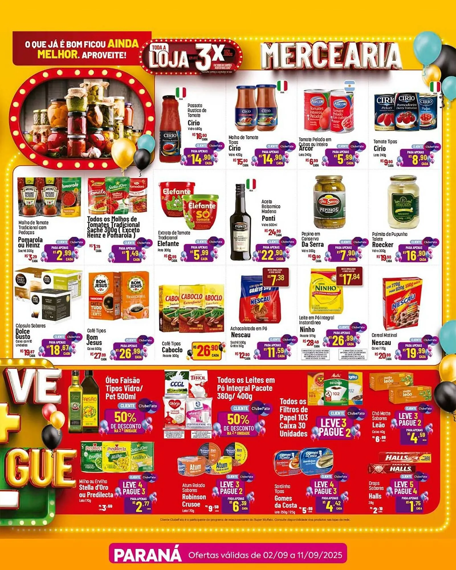 Encarte de Encarte Muffato 4 de setembro até 11 de setembro 2025 - Pagina 3