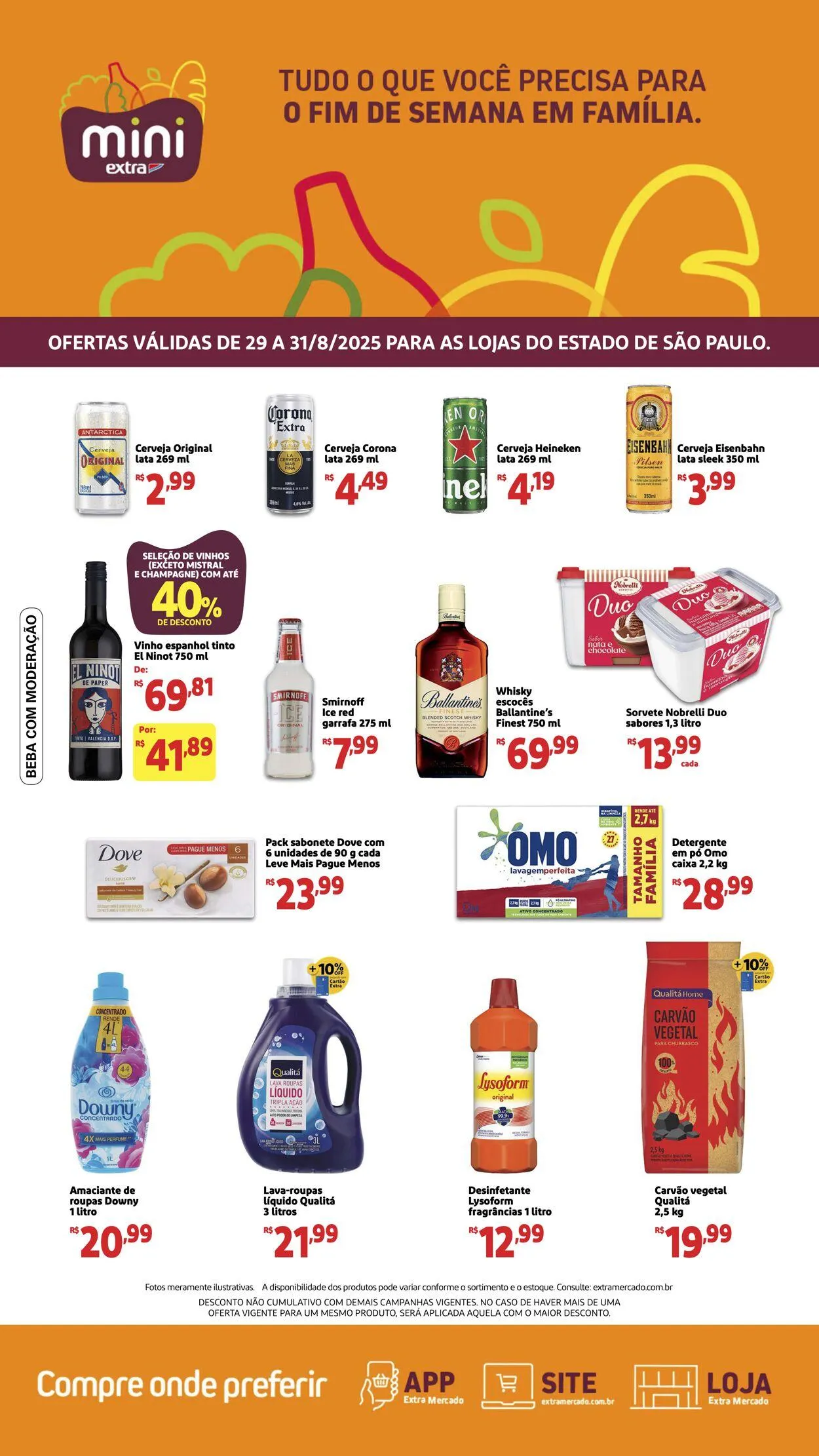 Encarte de Extra - São Paulo 29 de agosto até 5 de setembro 2025 - Pagina 1