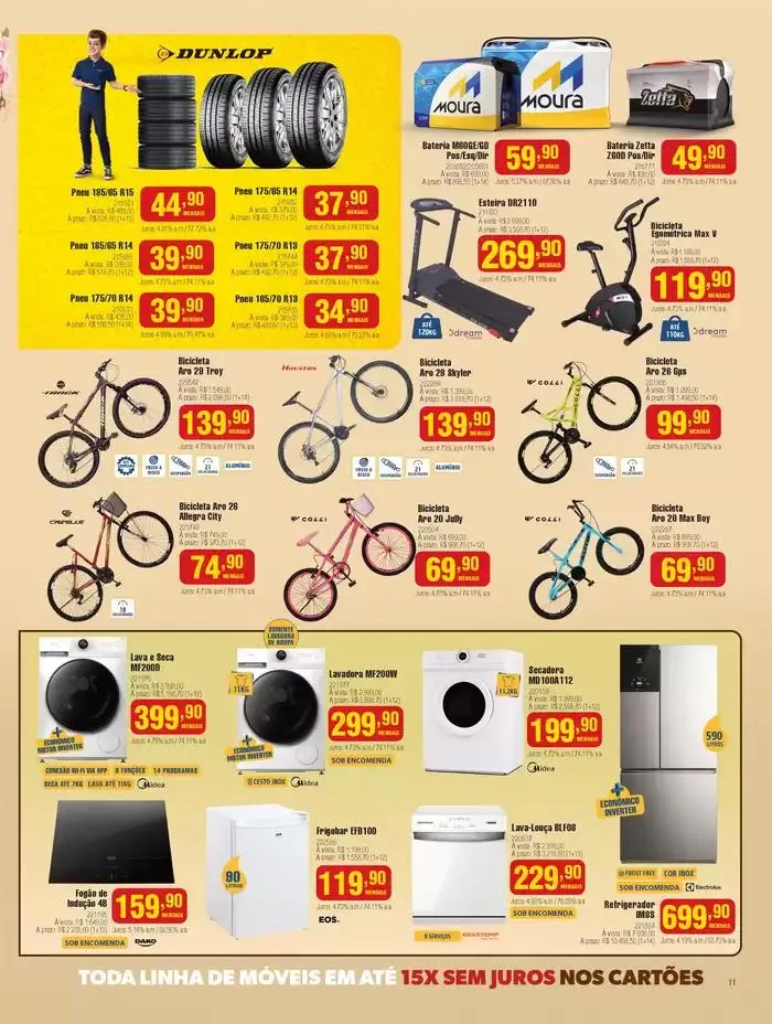 Encarte de A fantastica fabrica de moveis ! 5 de março até 31 de março 2025 - Pagina 11