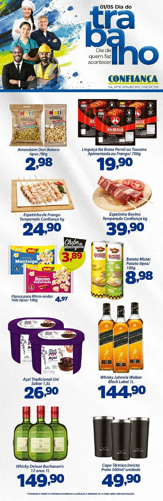 Encarte de Catálogo Confiança Supermercados 1 de maio até 4 de maio 2026 - Pagina 5