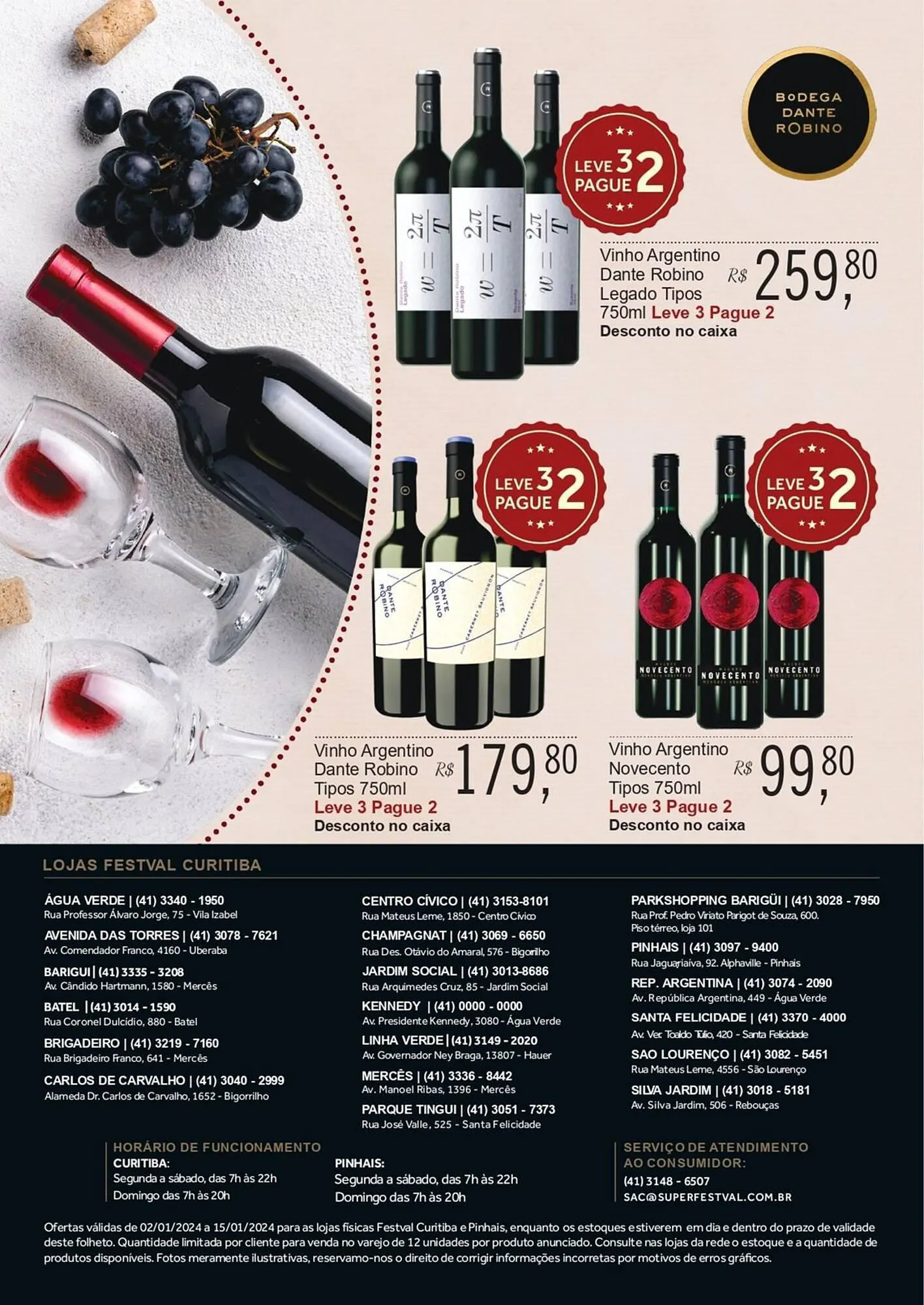 Encarte de Catálogo Festval 3 de janeiro até 15 de janeiro 2024 - Pagina 4