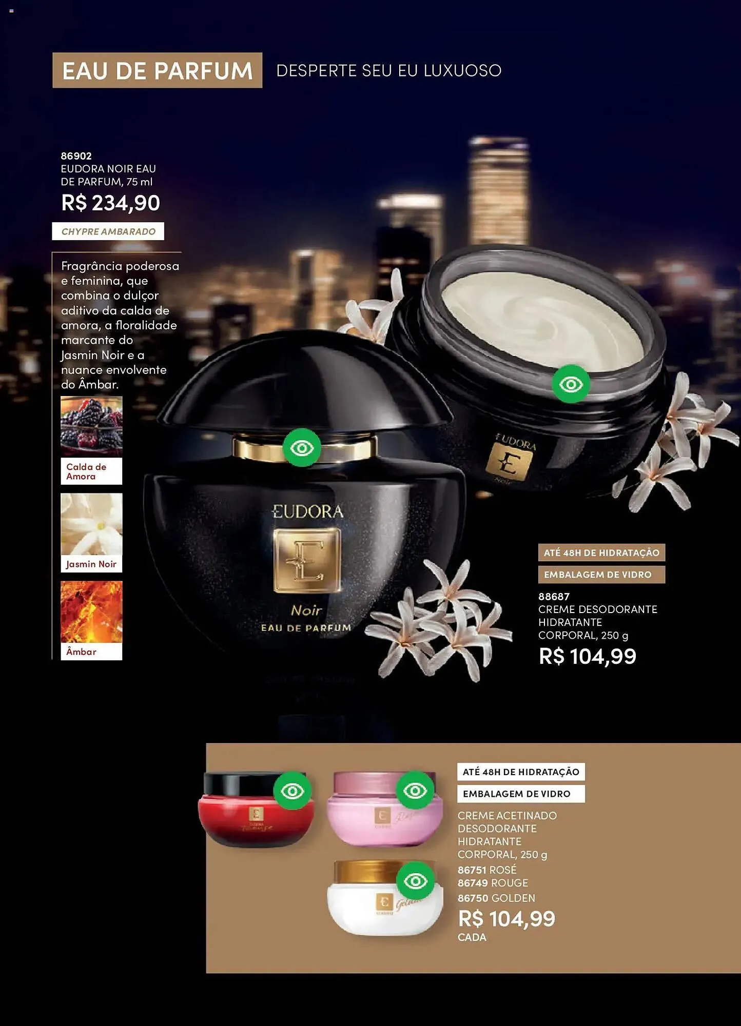 Encarte de Catálogo Eudora 29 de outubro até 27 de novembro 2025 - Pagina 49