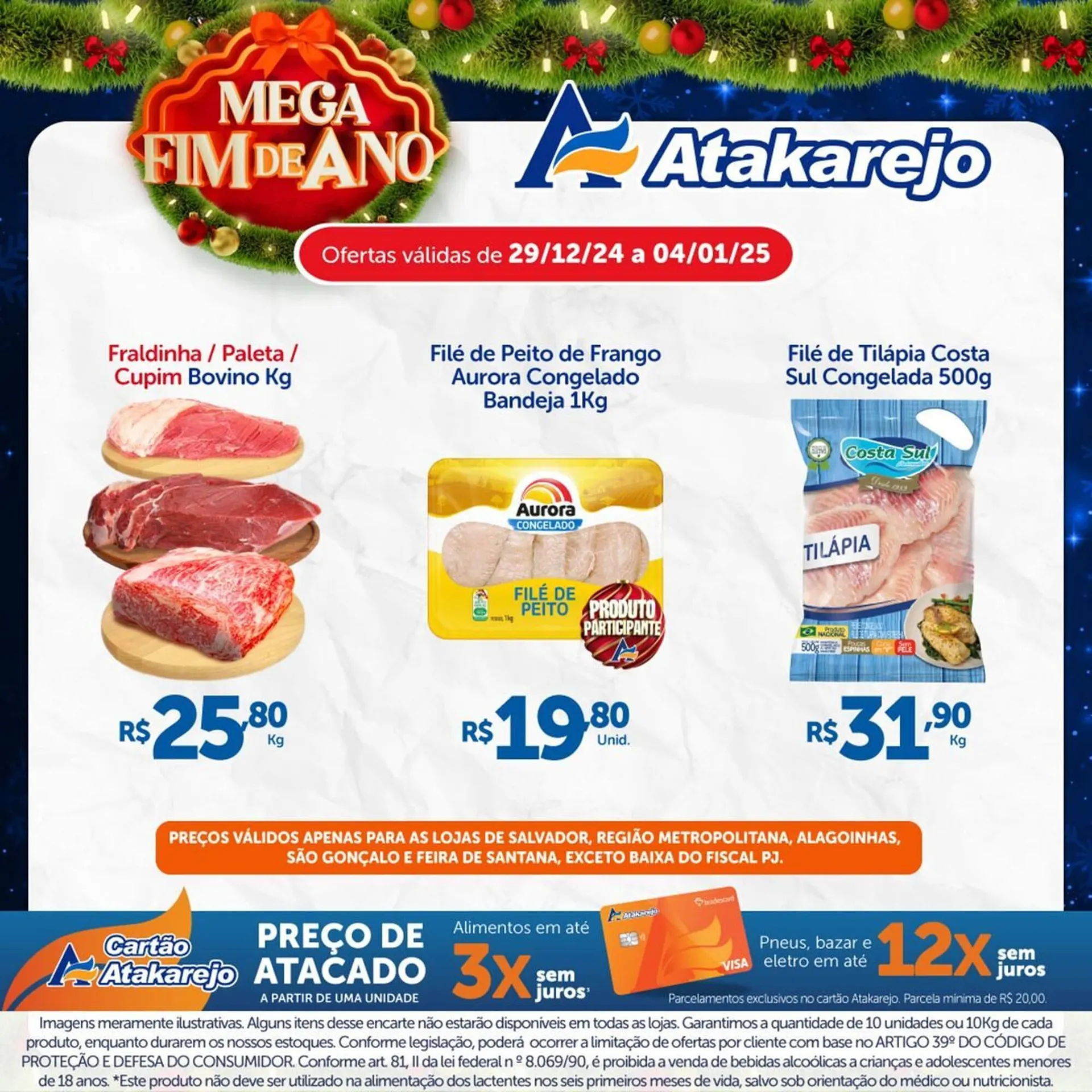 Encarte de Catálogo Atakarejo 30 de dezembro até 4 de janeiro 2025 - Pagina 4
