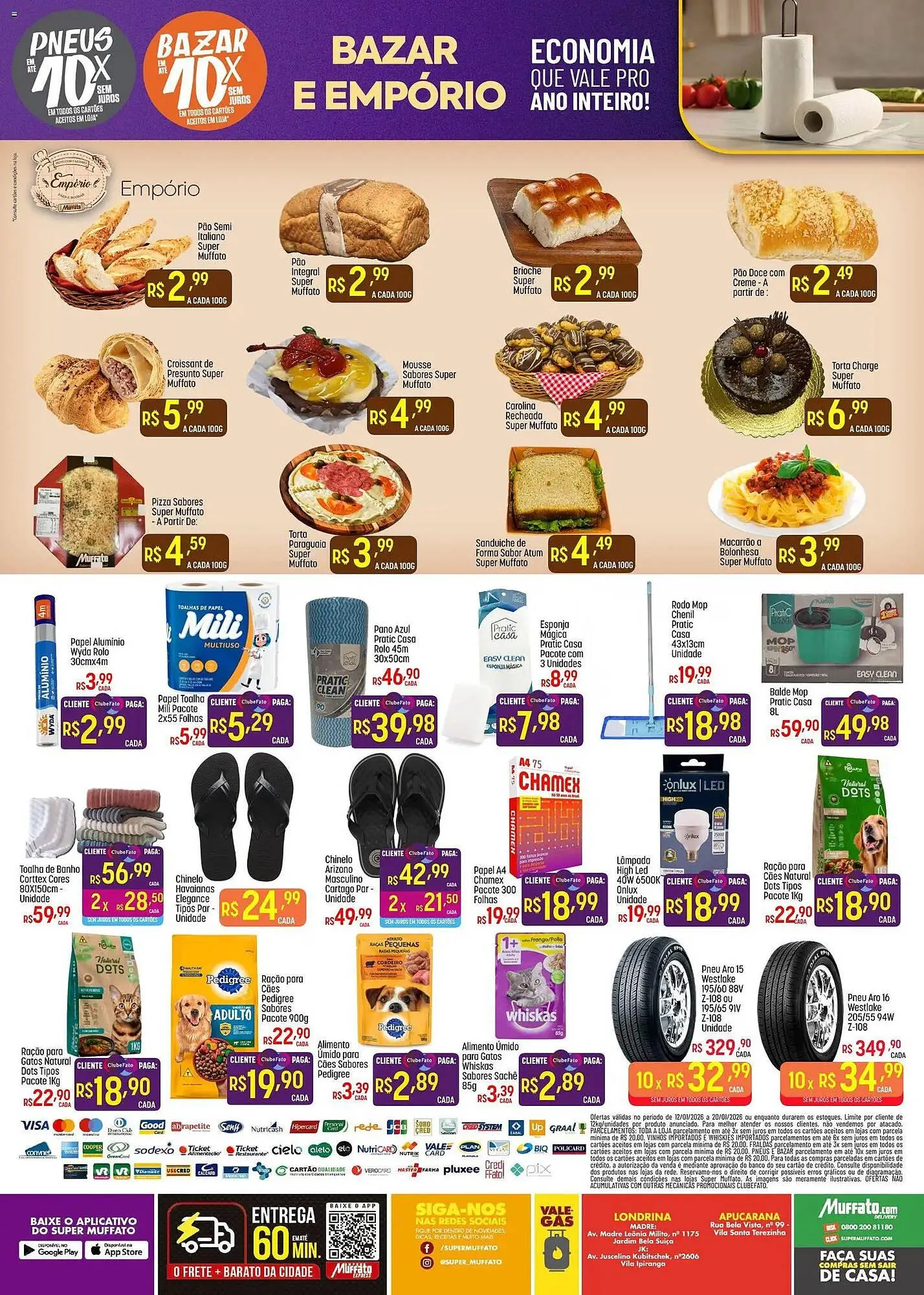 Encarte de Encarte Muffato 12 de janeiro até 20 de janeiro 2026 - Pagina 8