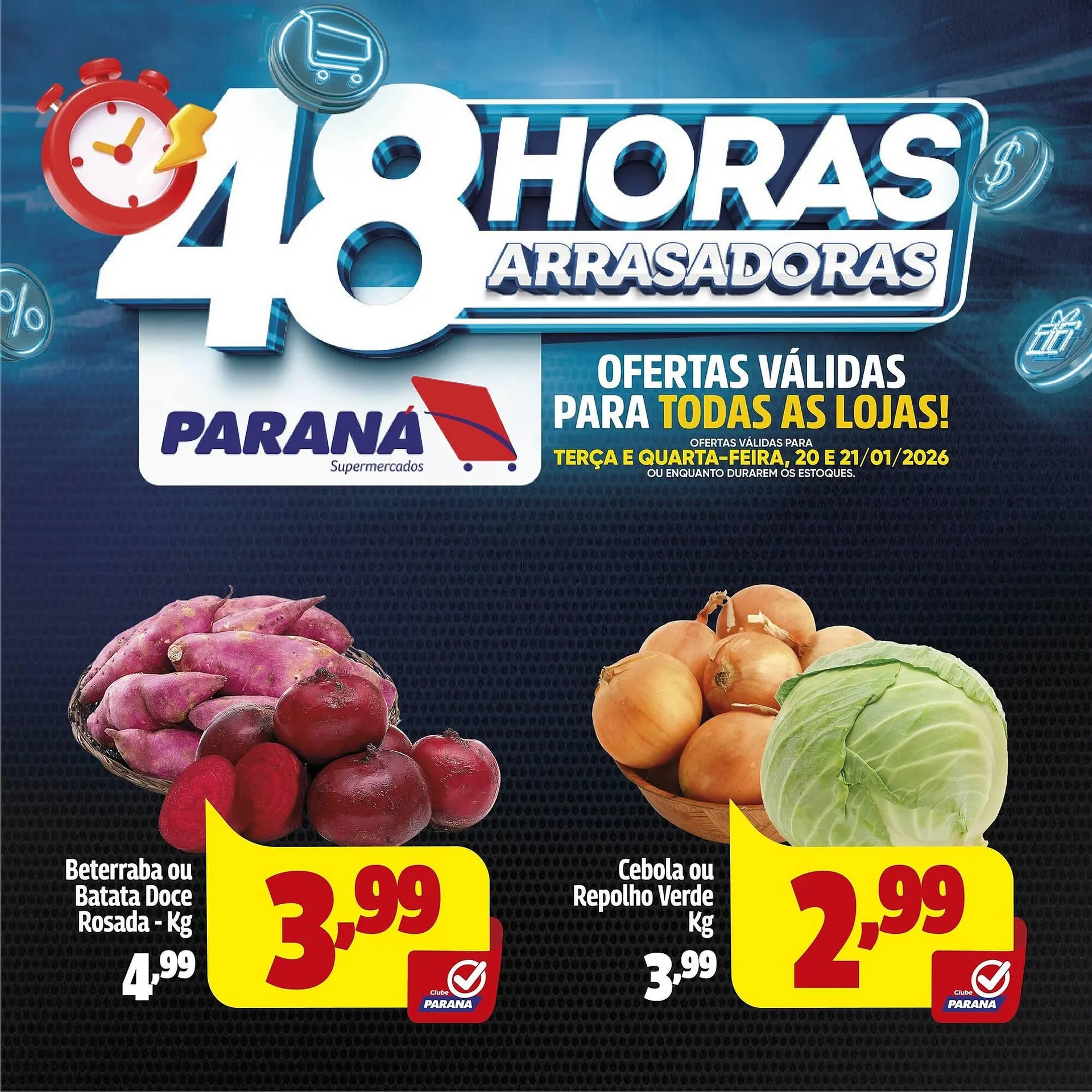 Encarte de Folheto Supermercado Paraná 20 de janeiro até 21 de janeiro 2026 - Pagina 2