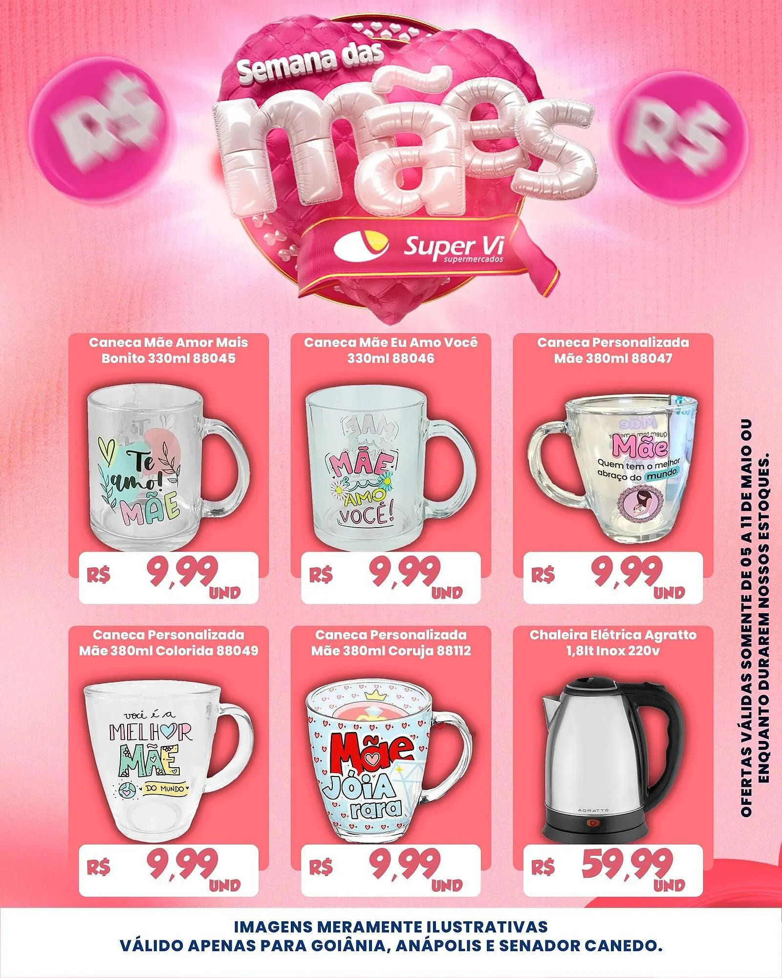 Encarte de Catálogo Super Vi Supermercados 5 de maio até 11 de maio 2025 - Pagina 1