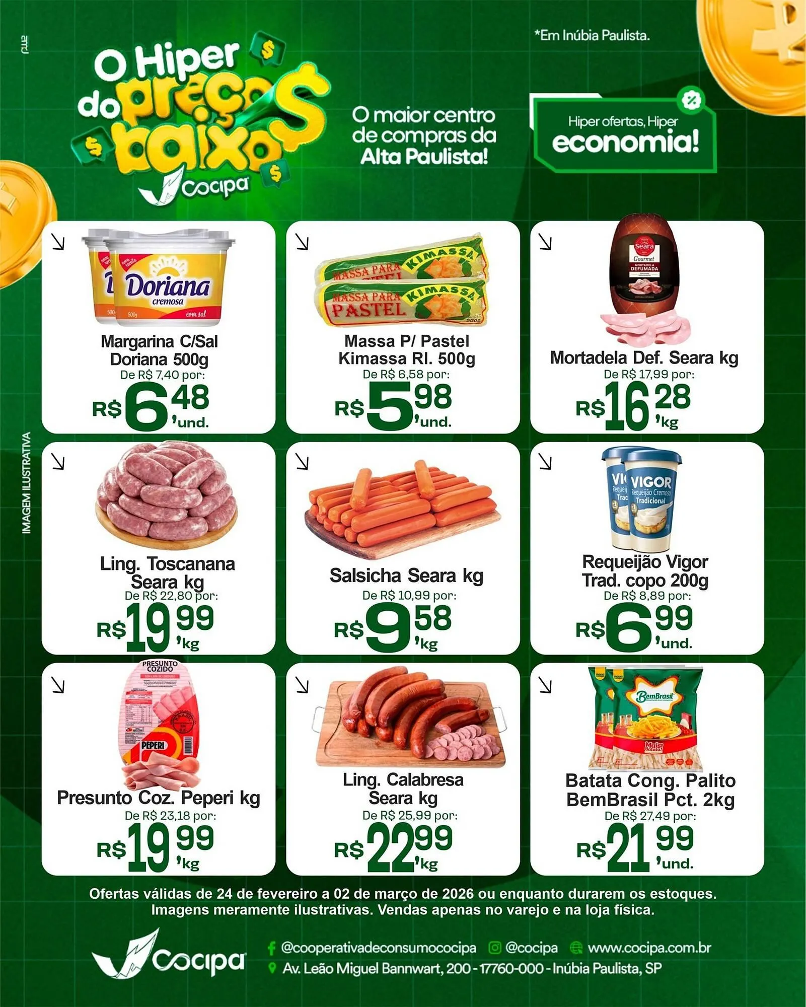 Encarte de Catálogo Cocipa 24 de fevereiro até 2 de março 2026 - Pagina 1