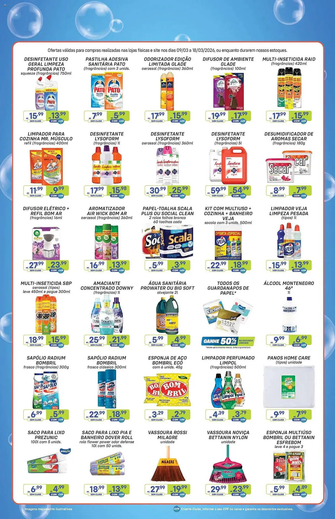 Encarte de Encarte Prezunic 9 de março até 19 de março 2026 - Pagina 2