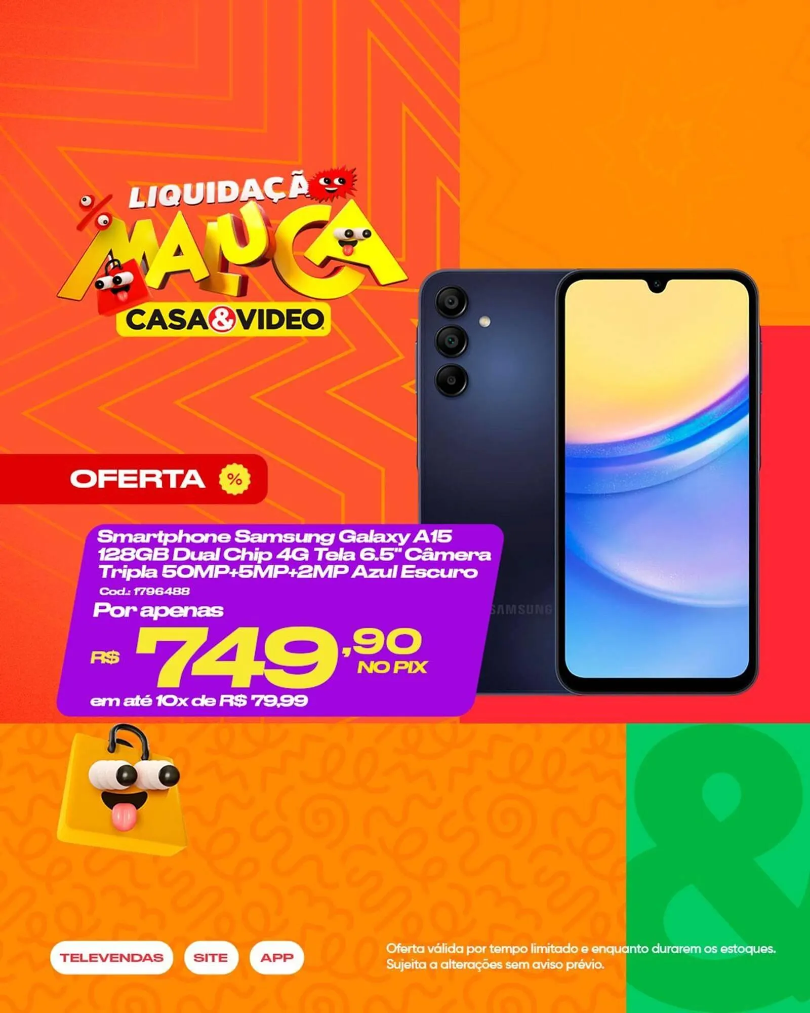 Encarte de Catálogo Casa e Vídeo 14 de julho até 17 de julho 2025 - Pagina 1