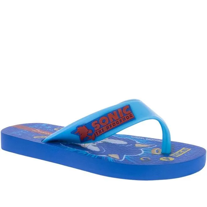 Chinelo Infantil Ipanema Sonic The Hedgehog Game Azul