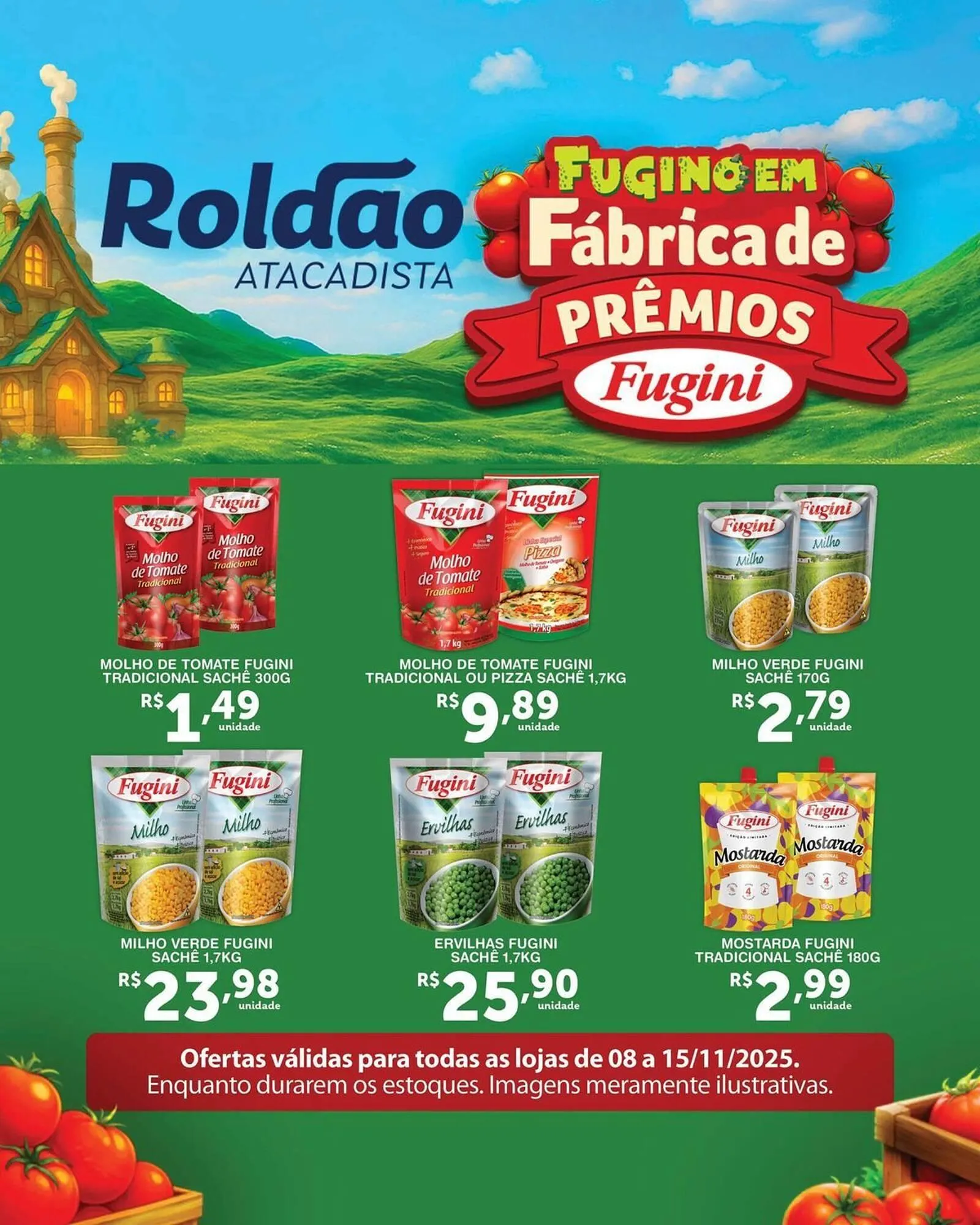 Encarte de Folheto Roldão 8 de novembro até 15 de novembro 2025 - Pagina 1