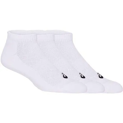 Meia ASICS - Pack com 3 pares - Unissex - Branca