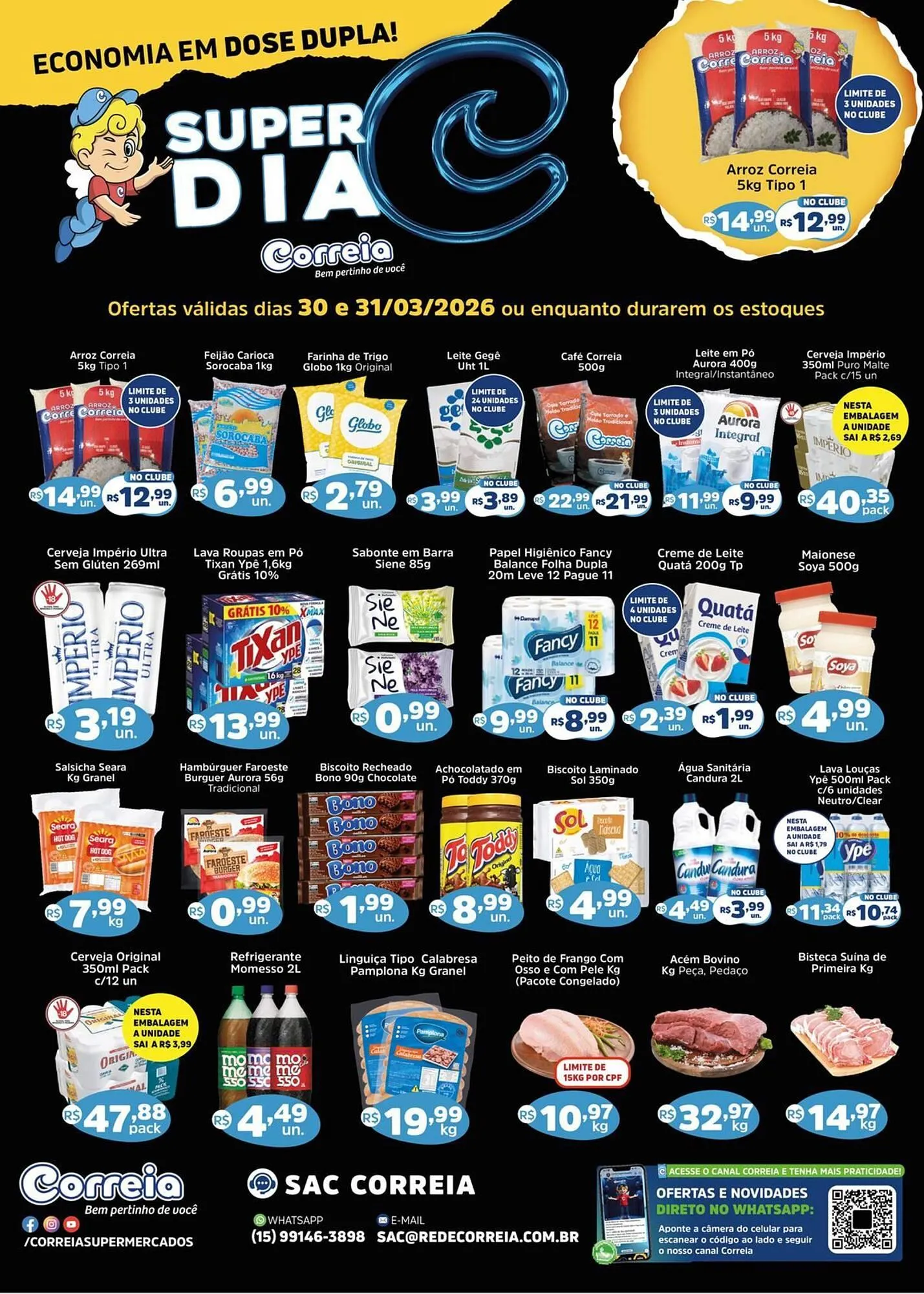 Encarte de Catálogo Supermercados Correia 27 de março até 29 de março 2026 - Pagina 2