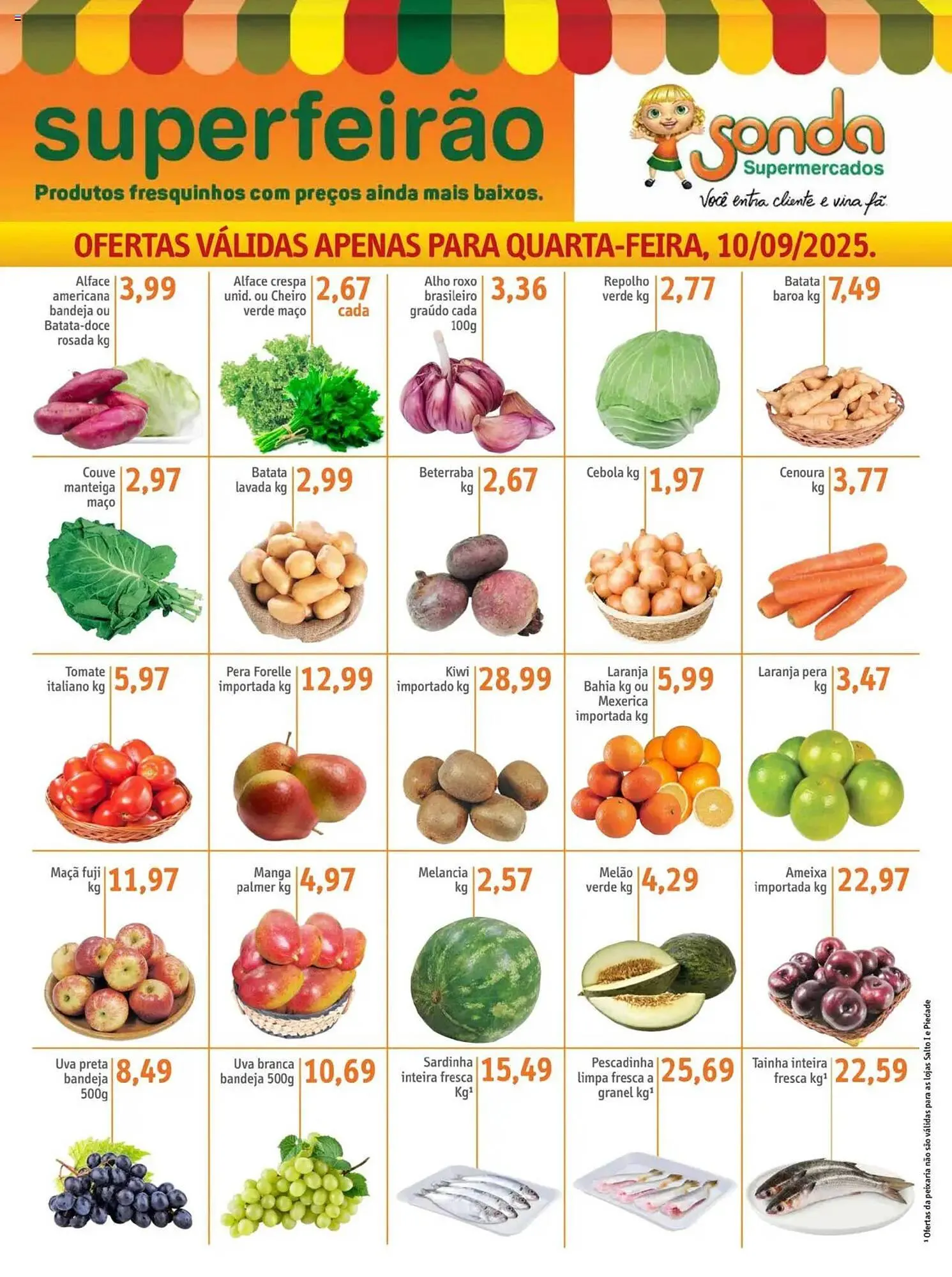 Encarte de Folheto Sonda 10 de setembro até 10 de setembro 2025 - Pagina 1