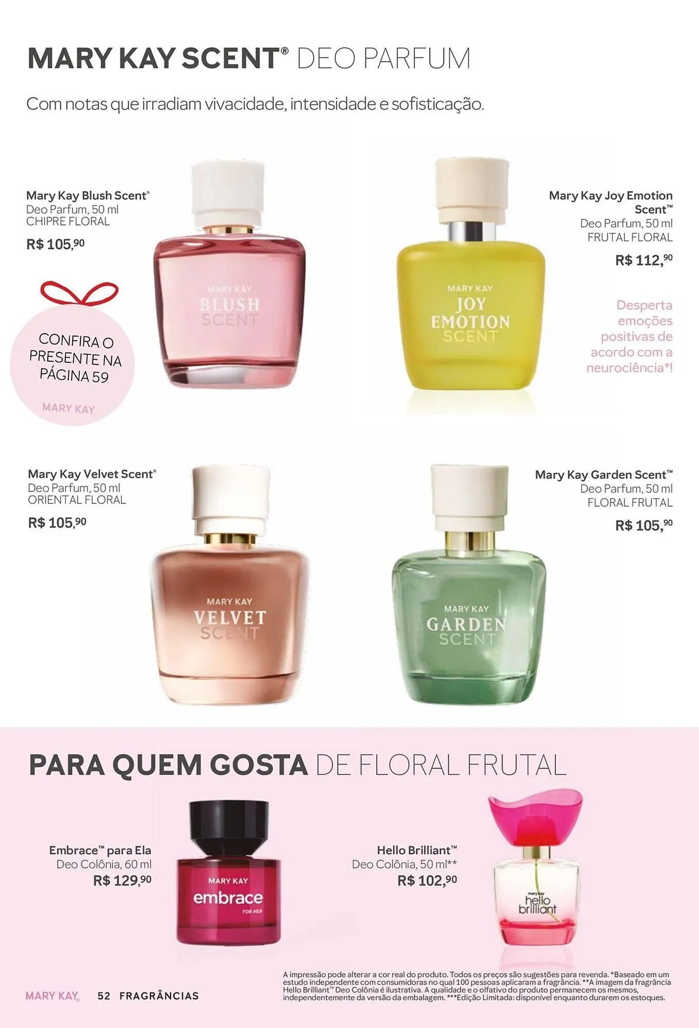 Encarte de Revista Mary Kay 1 de novembro até 31 de dezembro 2025 - Pagina 52