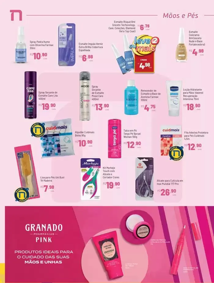 Encarte de  Preços “POR” válido para o Estado do Paraná  4 de março até 31 de março 2025 - Pagina 9