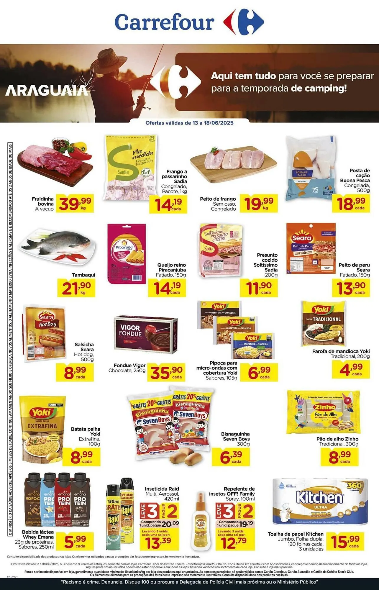 Encarte de Catálogo Carrefour 13 de junho até 18 de junho 2025 - Pagina 1